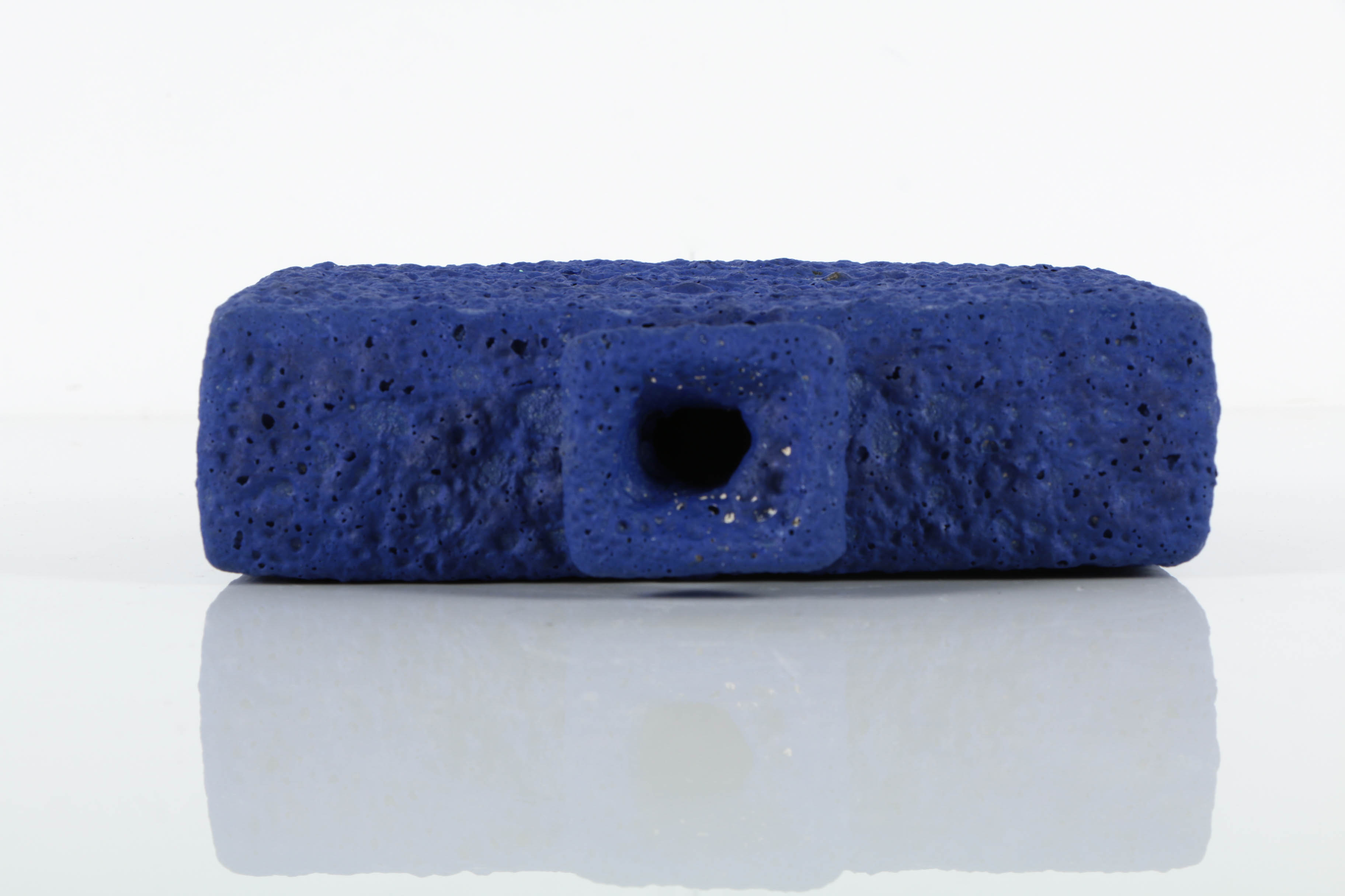 Silberdistel Fat Lava Glaze Vase