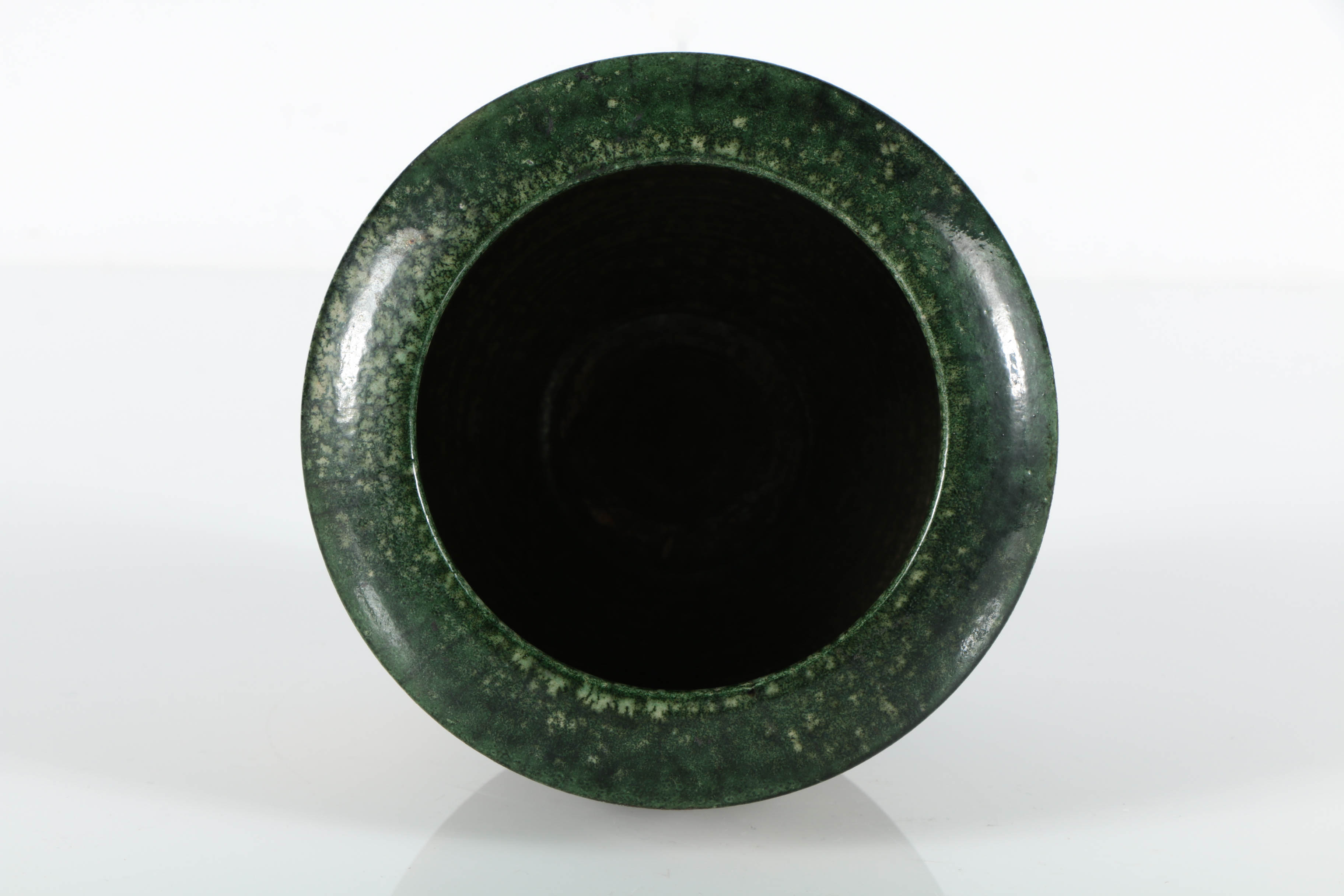 Hand Thrown Stoneware Raku Fired Vase