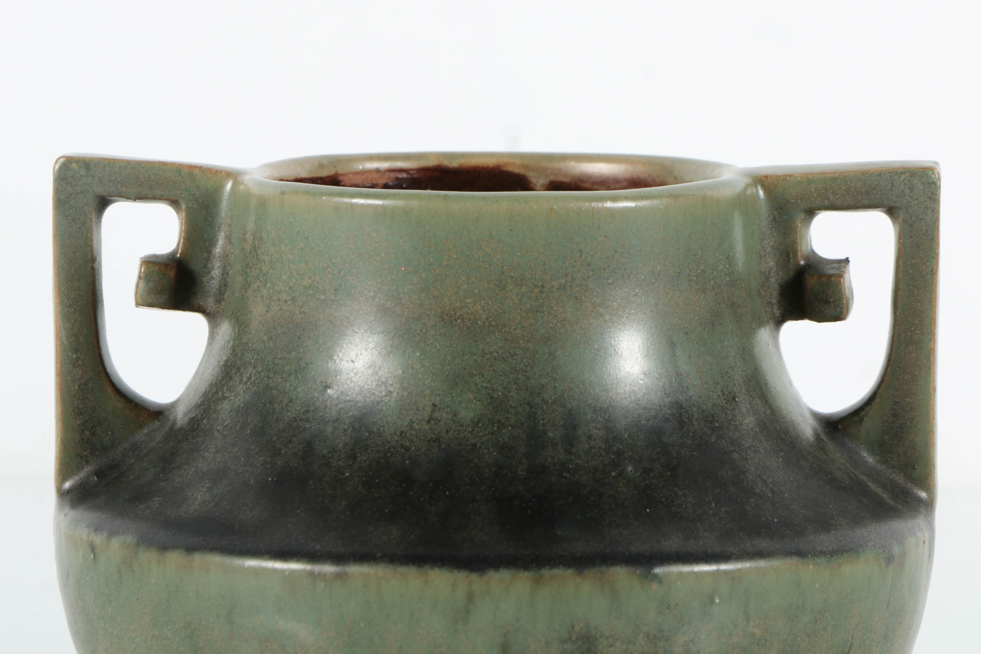 Fulper Pottery Ceramic Short Vase