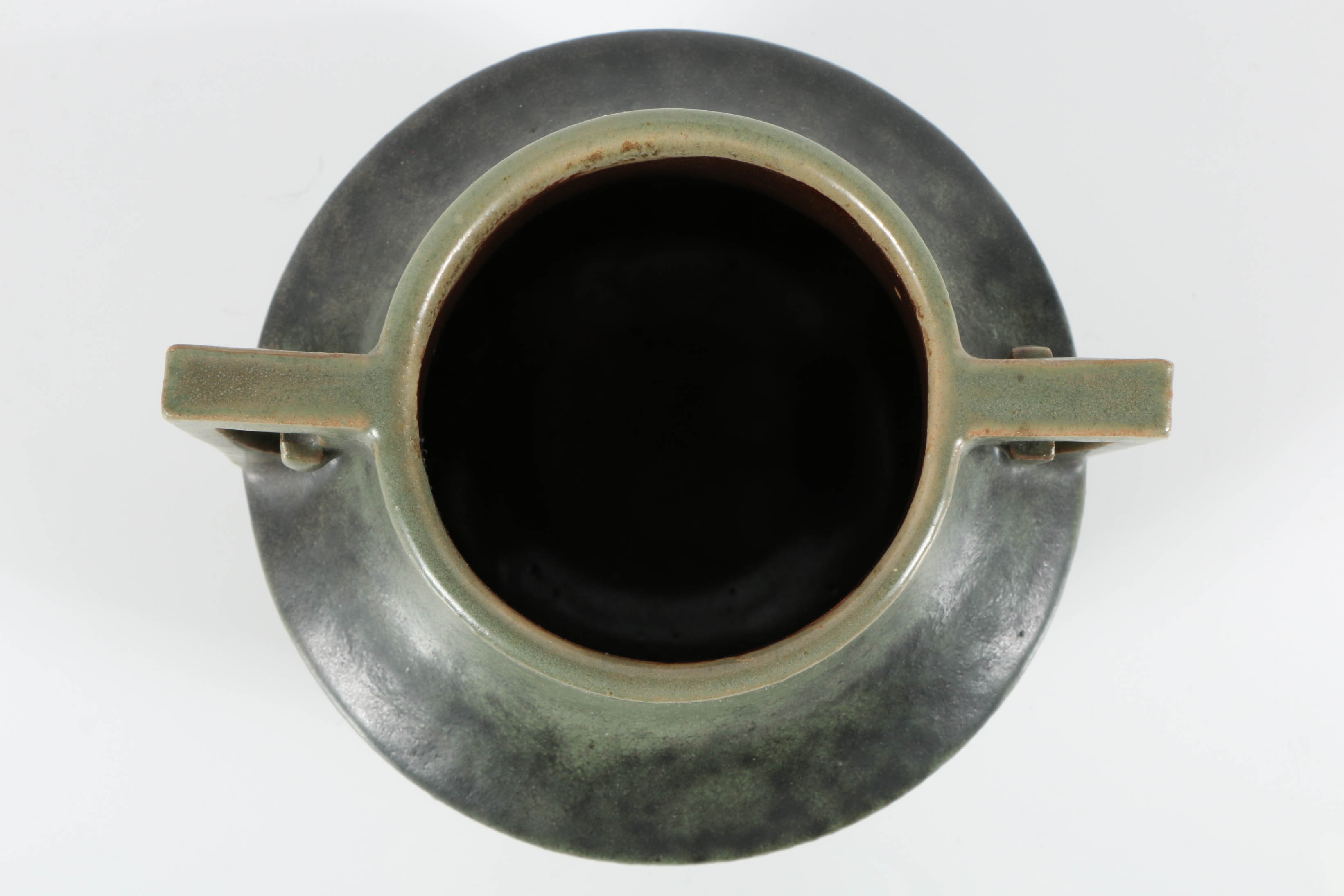 Fulper Pottery Ceramic Short Vase