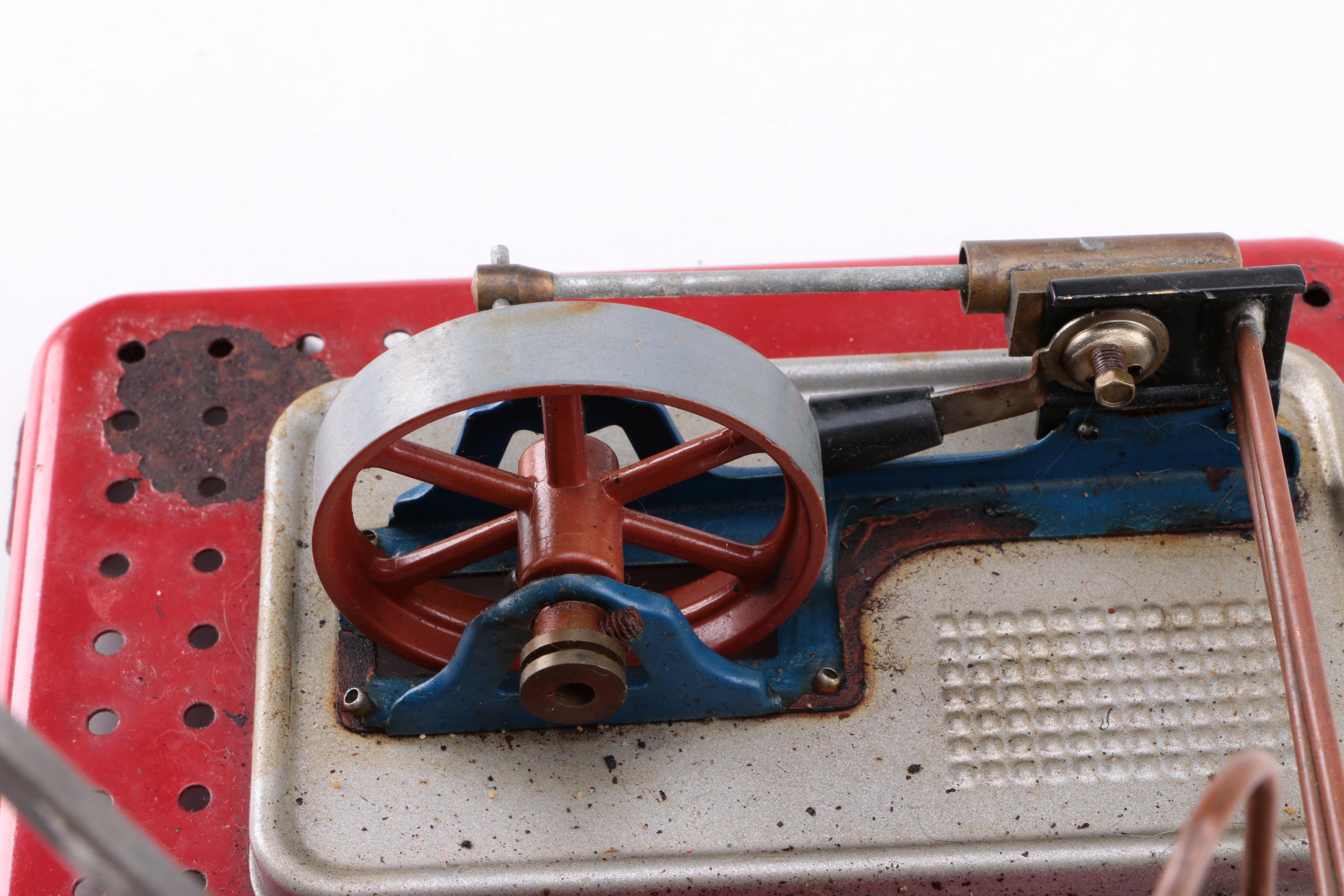 Vintage Mamod Pressed Steel Steam Engine Model