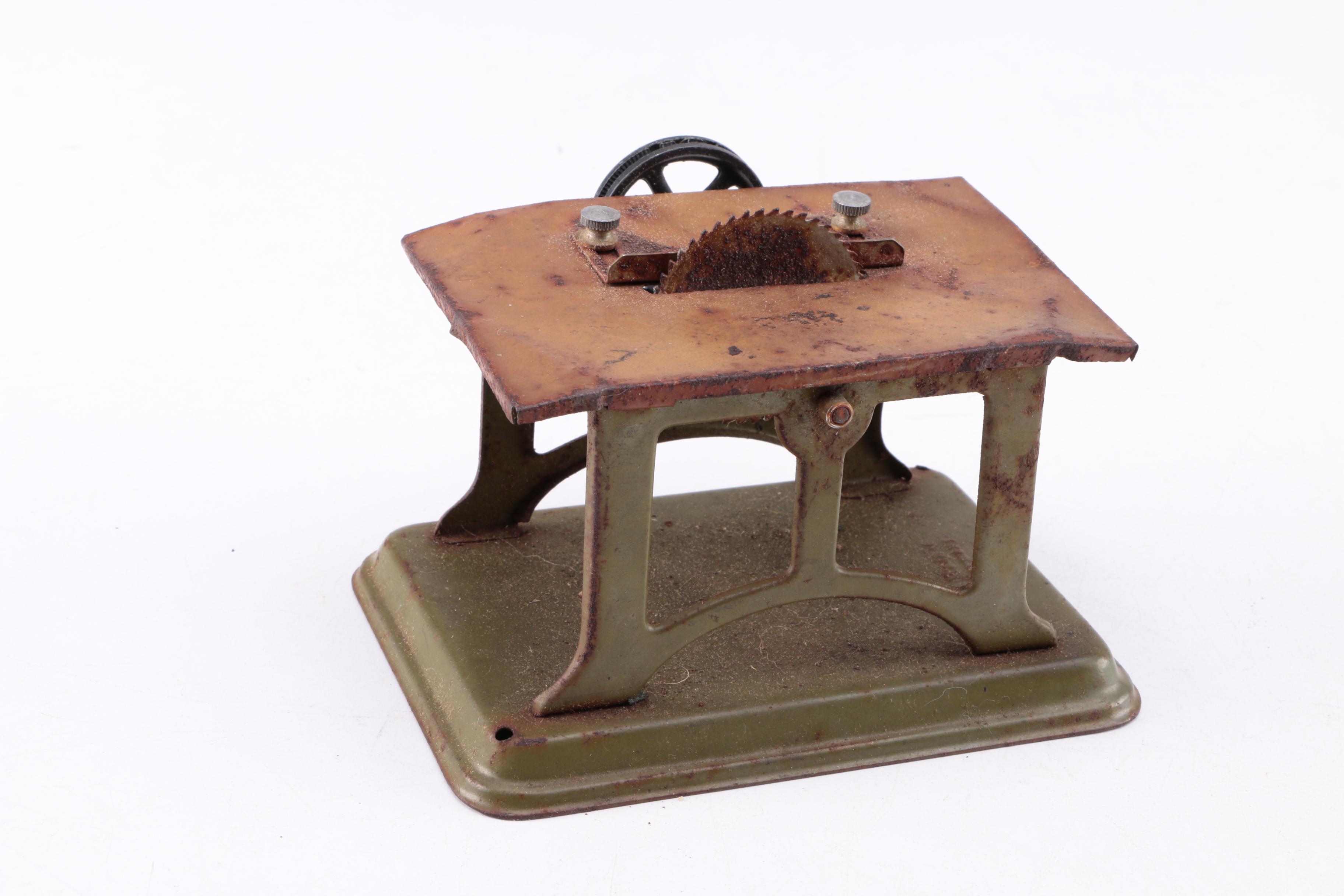 Vintage Mamod Pressed Steel Steam Engine Model