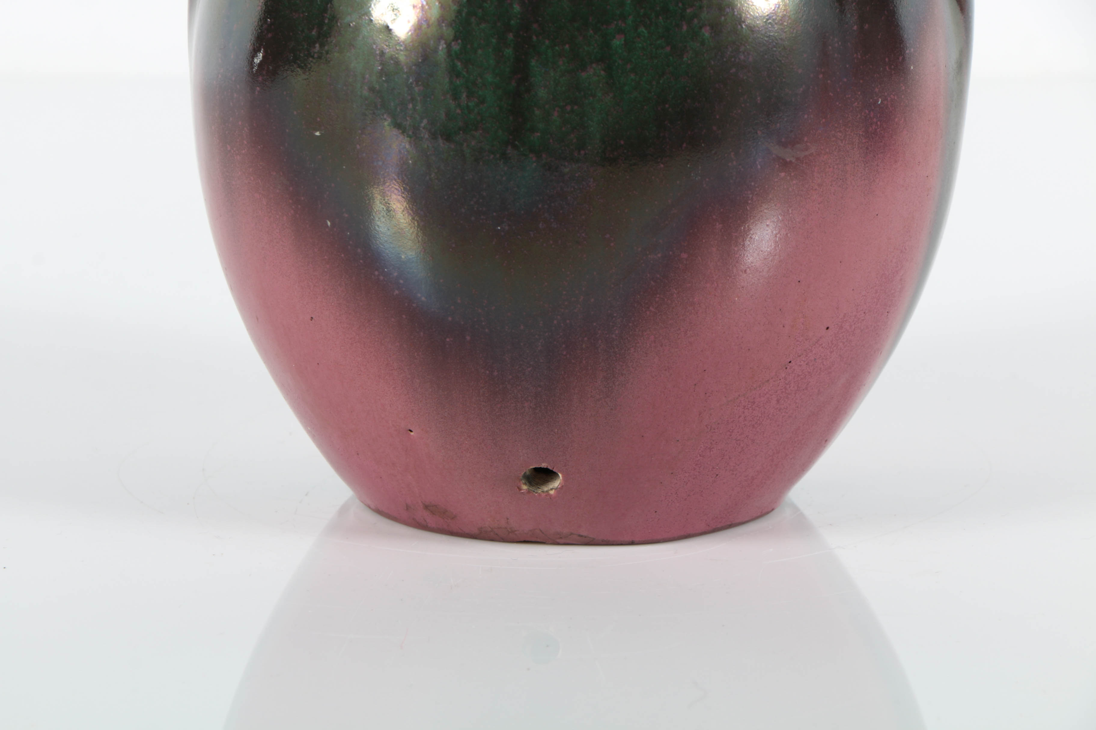 Fulper Ceramic Double-Handled Vase