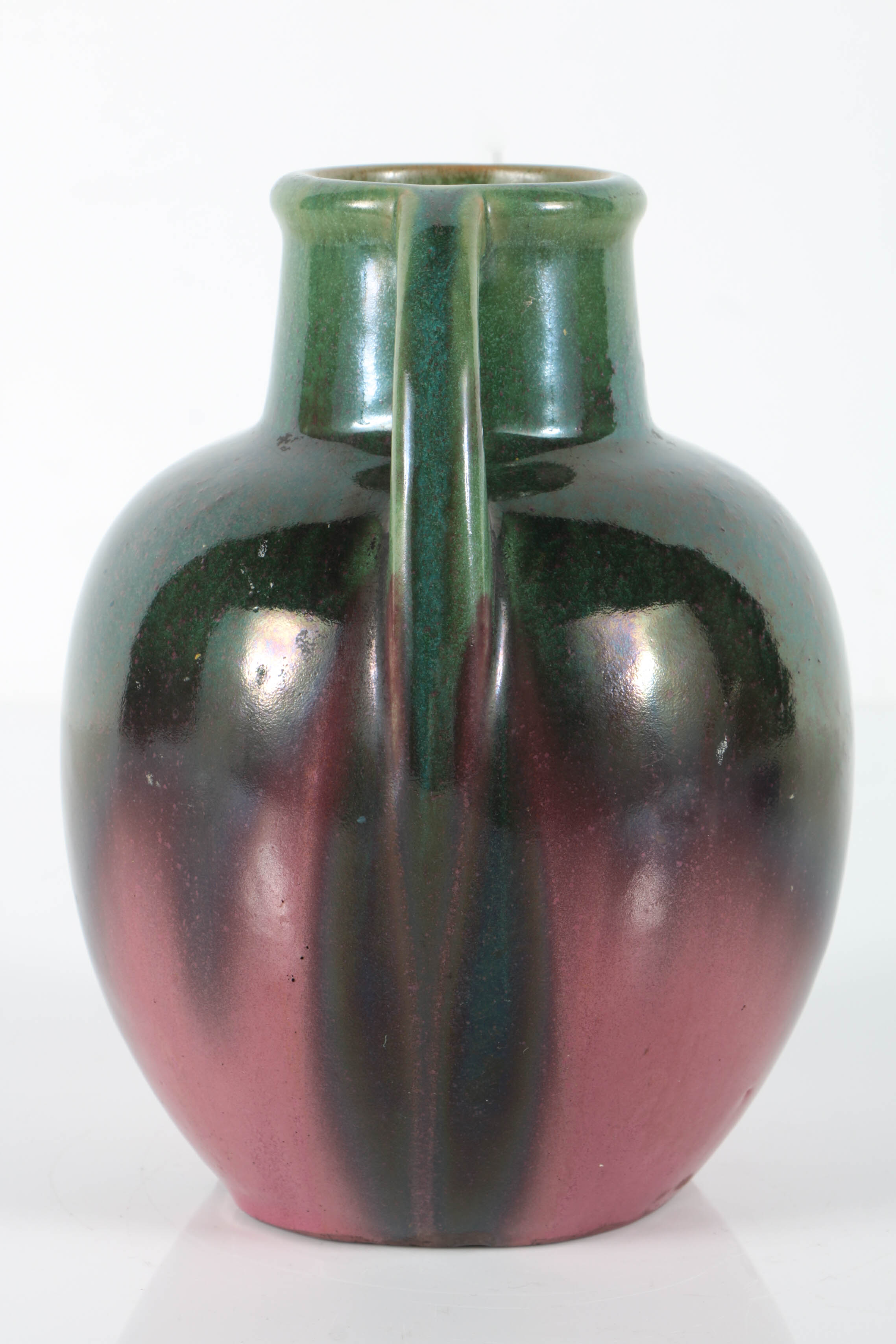 Fulper Ceramic Double-Handled Vase