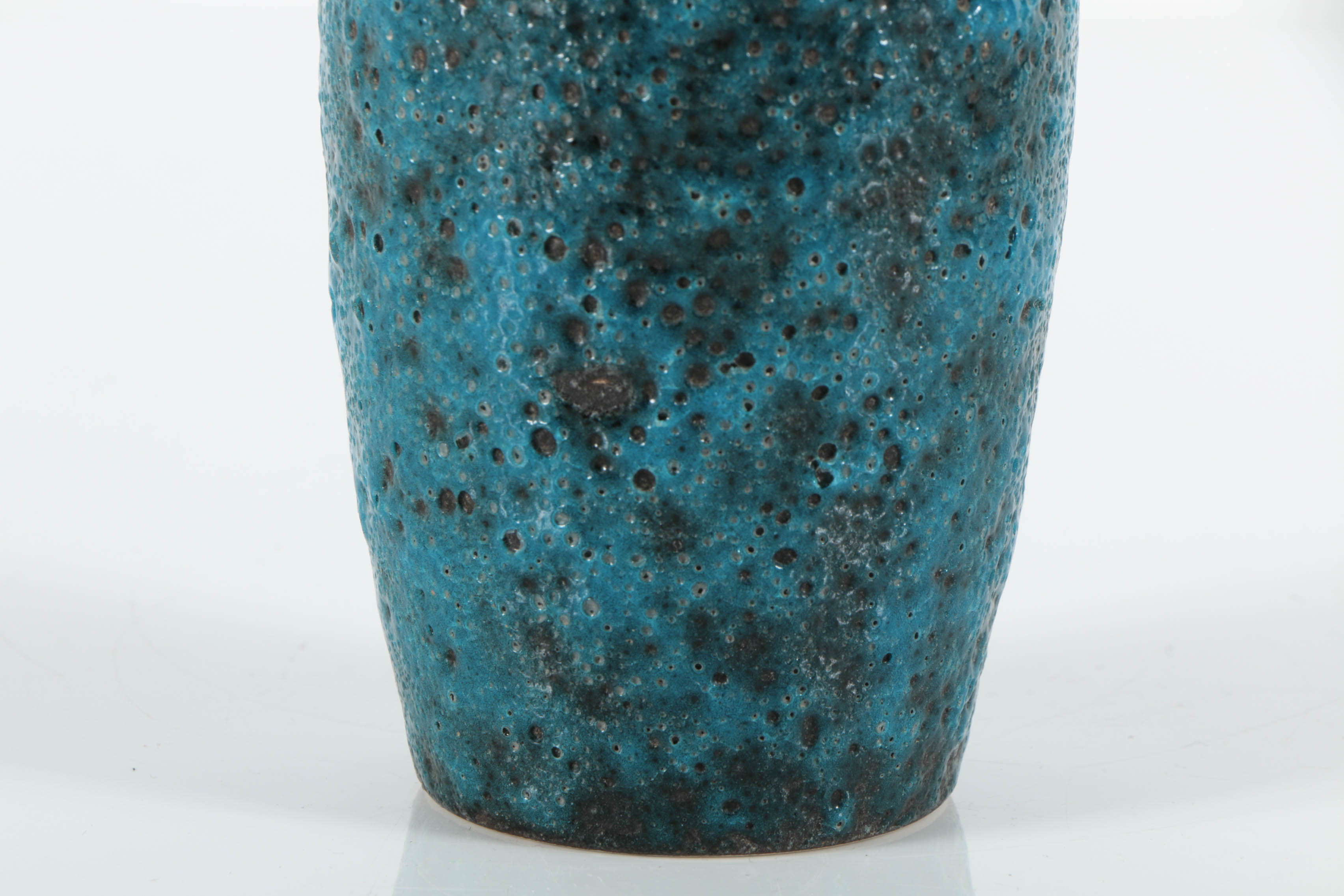West German Studio Fat Lava Vase