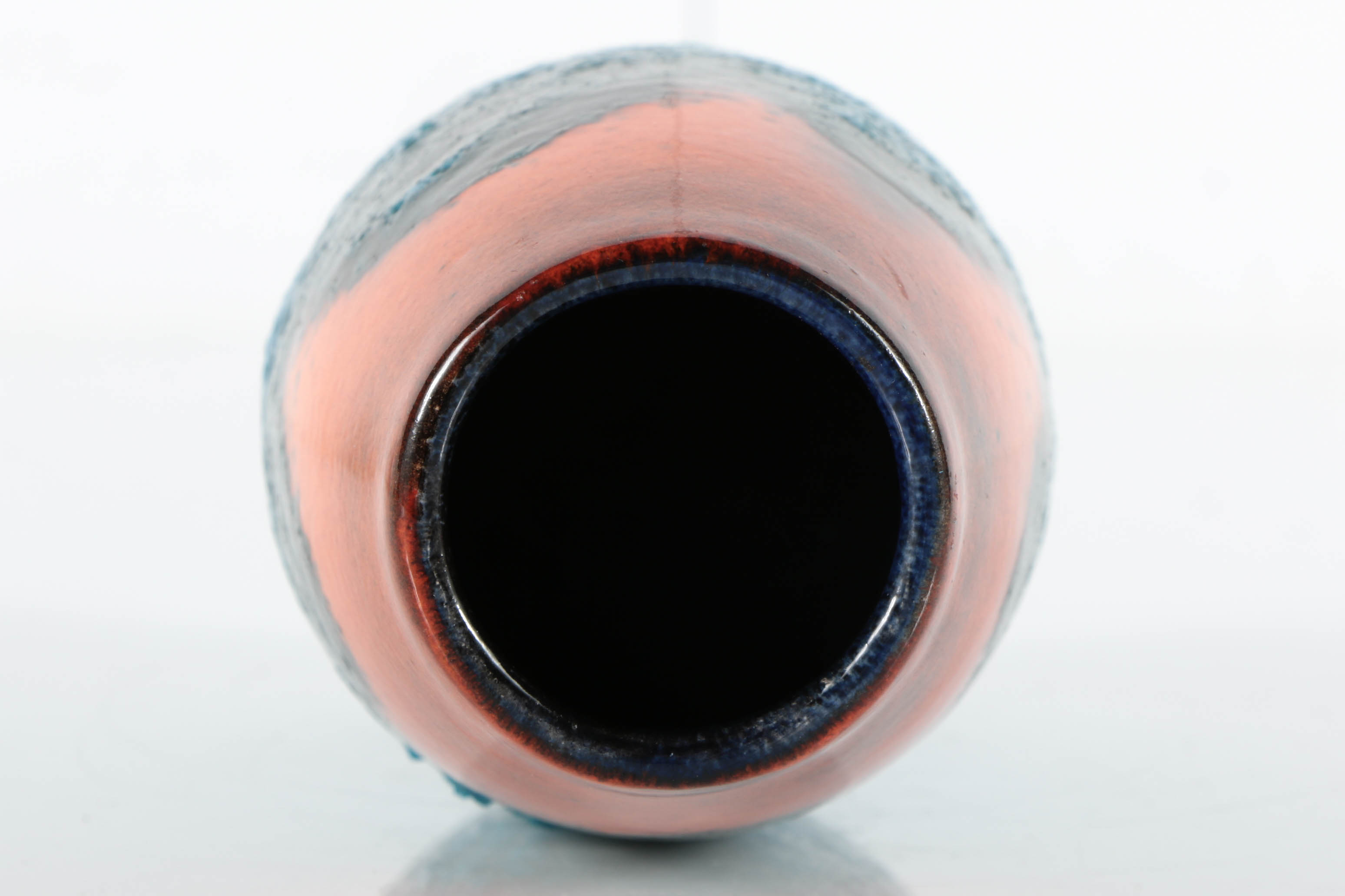 West German Studio Fat Lava Vase