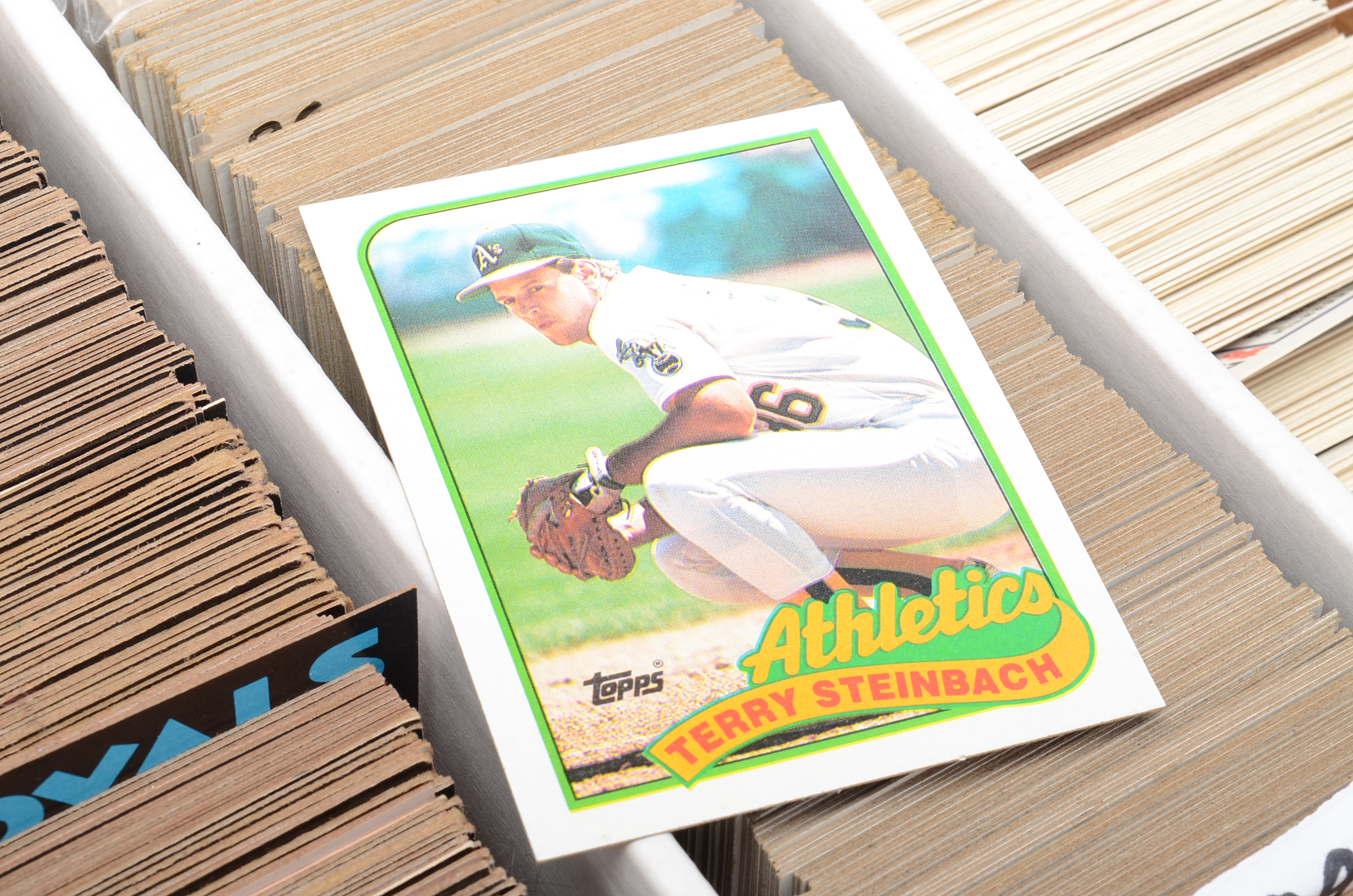 1980s and 1990s Baseball Card Collection In Two Large Boxes