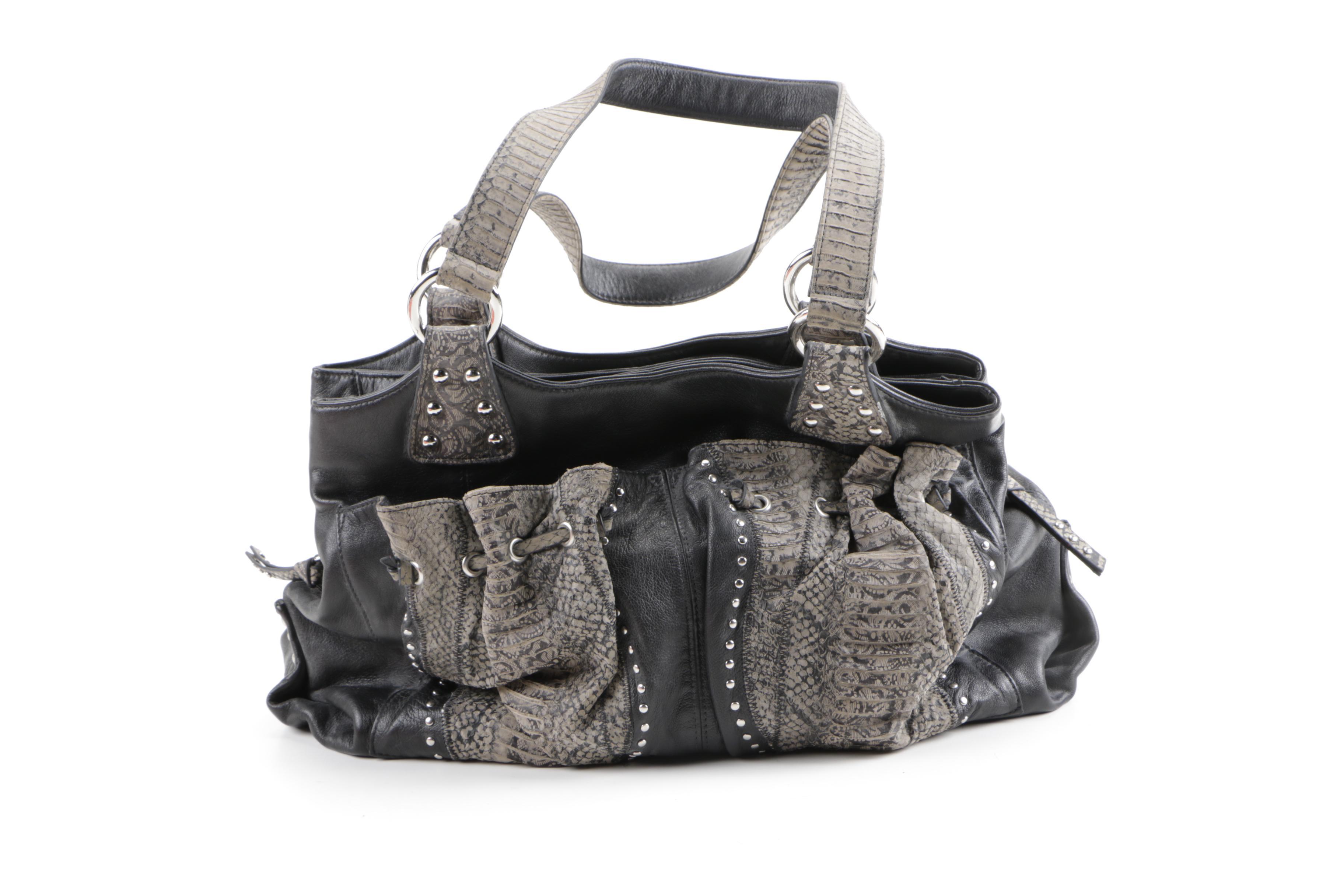 Chi by Carlos Falchi Leather Handbags