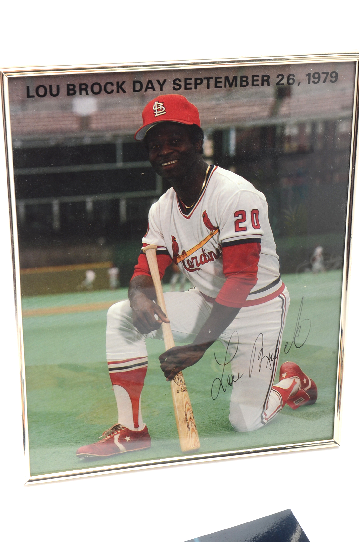 Appling, Brock, Robinson Signed Pictures