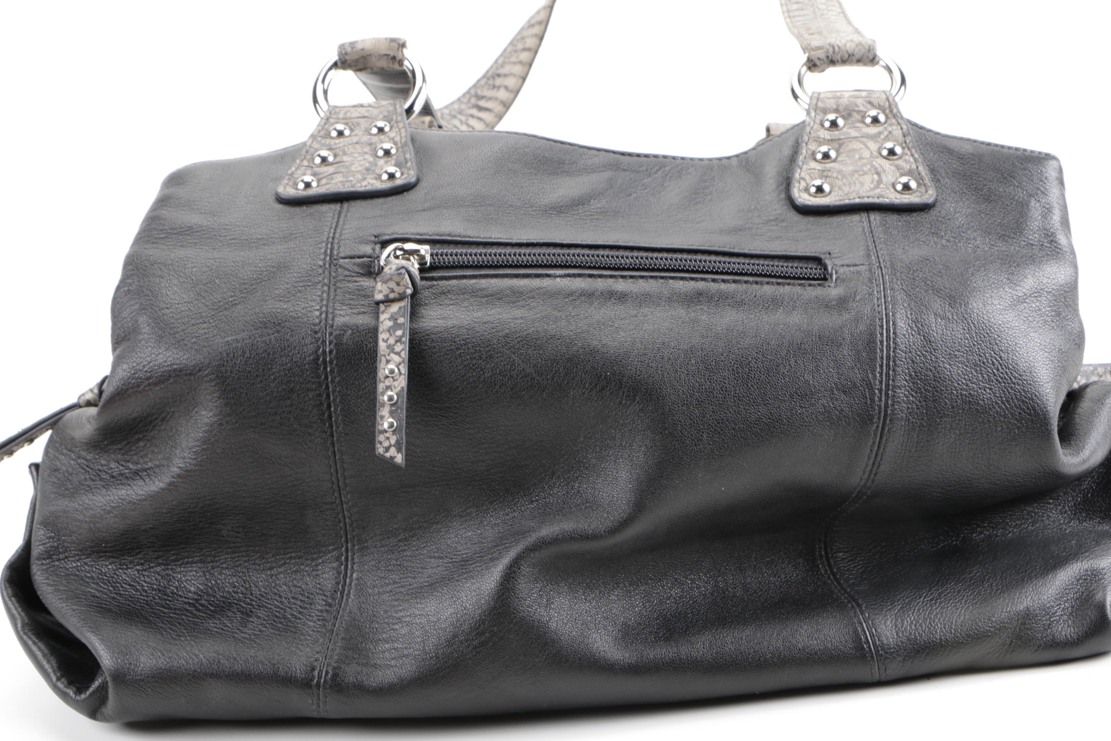 Chi by Carlos Falchi Leather Handbags