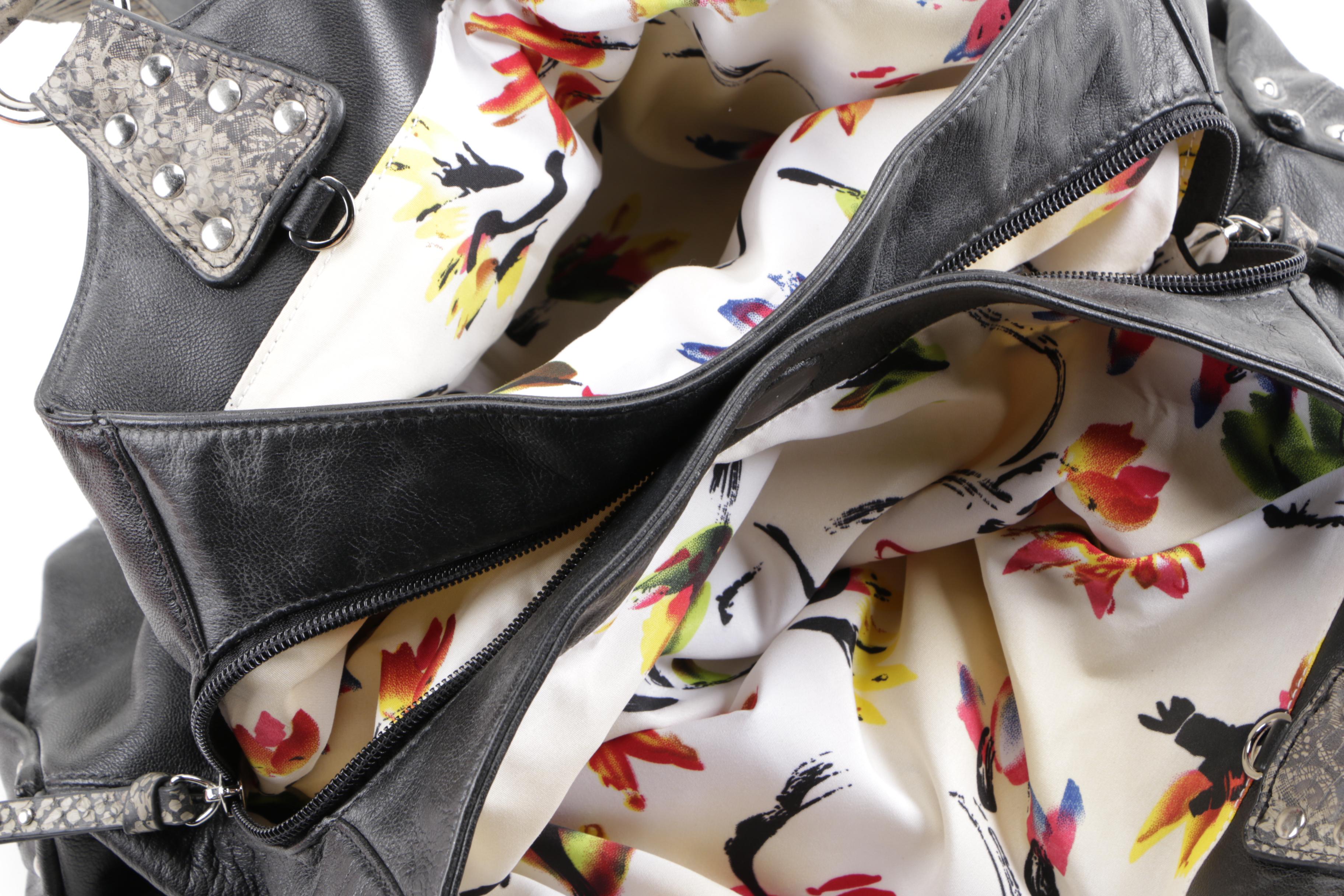 Chi by Carlos Falchi Leather Handbags