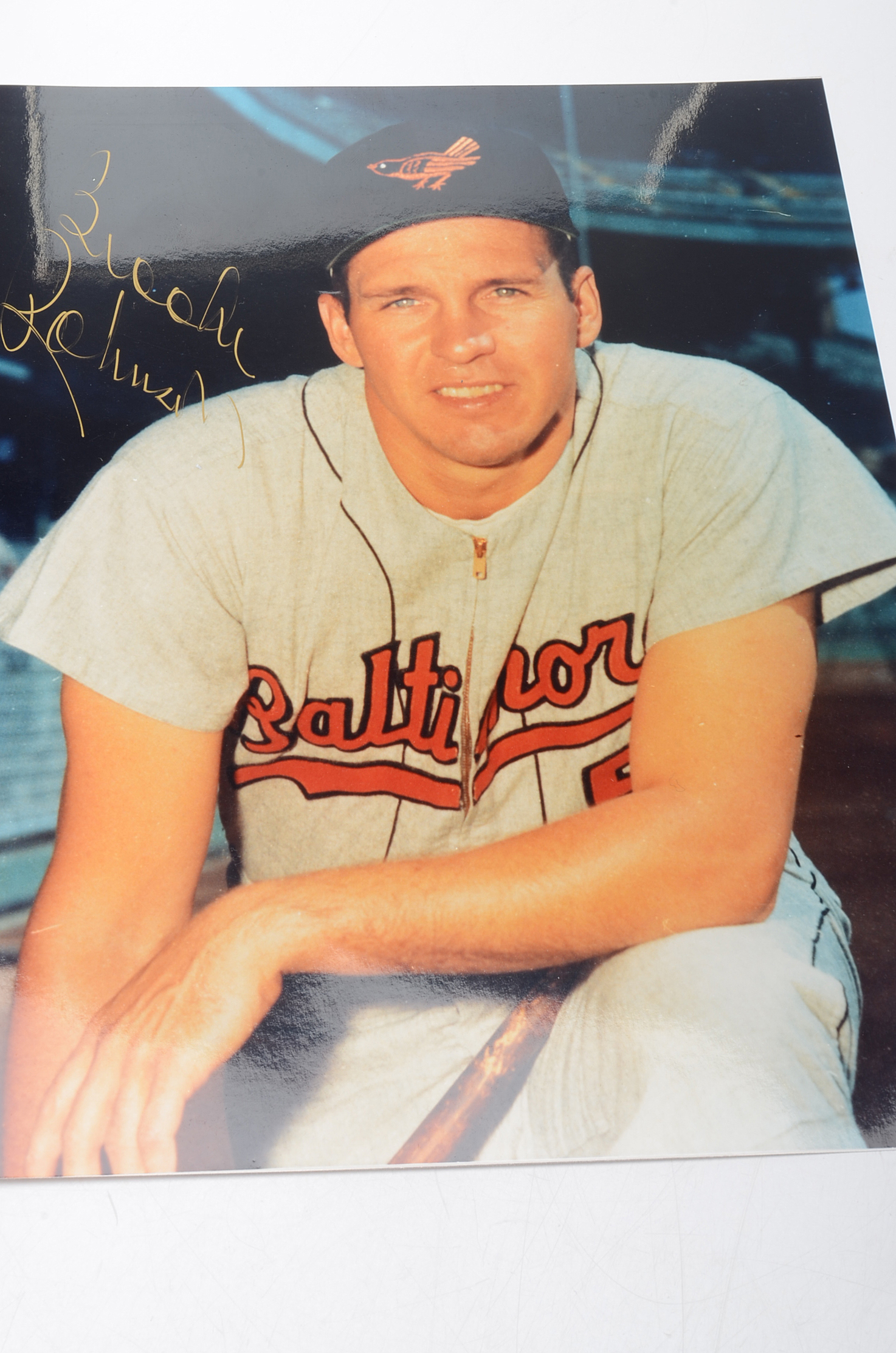 Appling, Brock, Robinson Signed Pictures