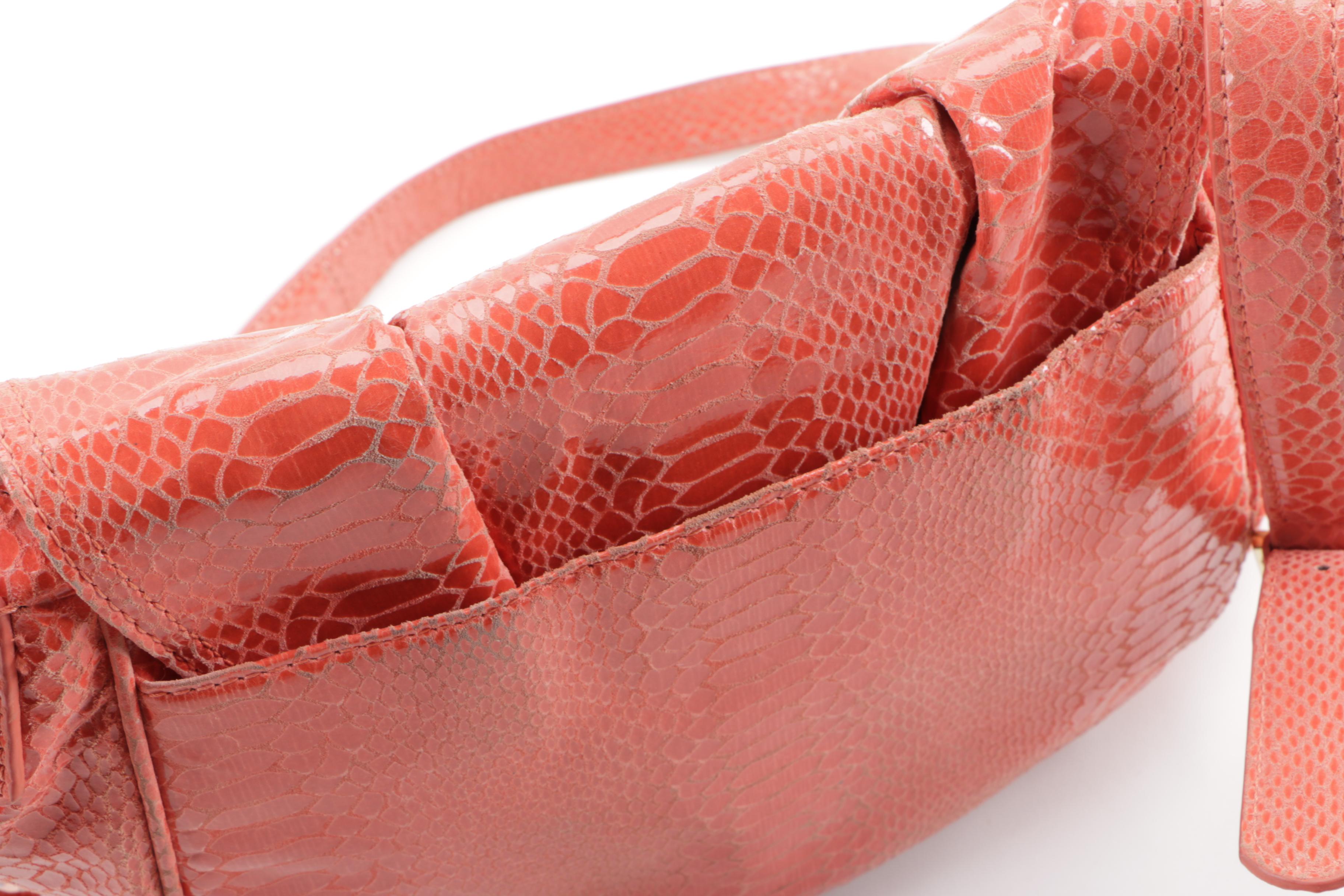 Chi by Carlos Falchi Leather Handbags