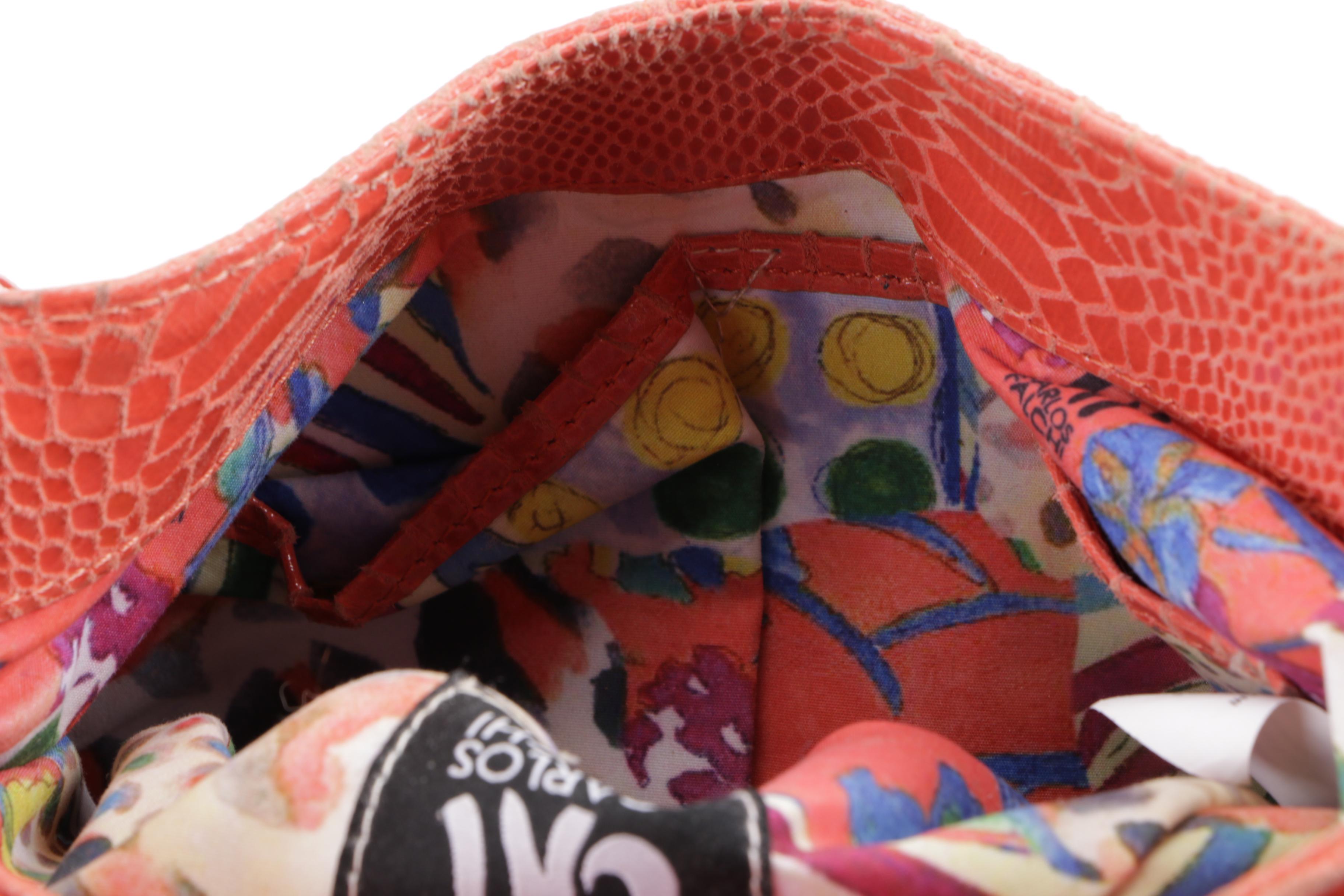 Chi by Carlos Falchi Leather Handbags