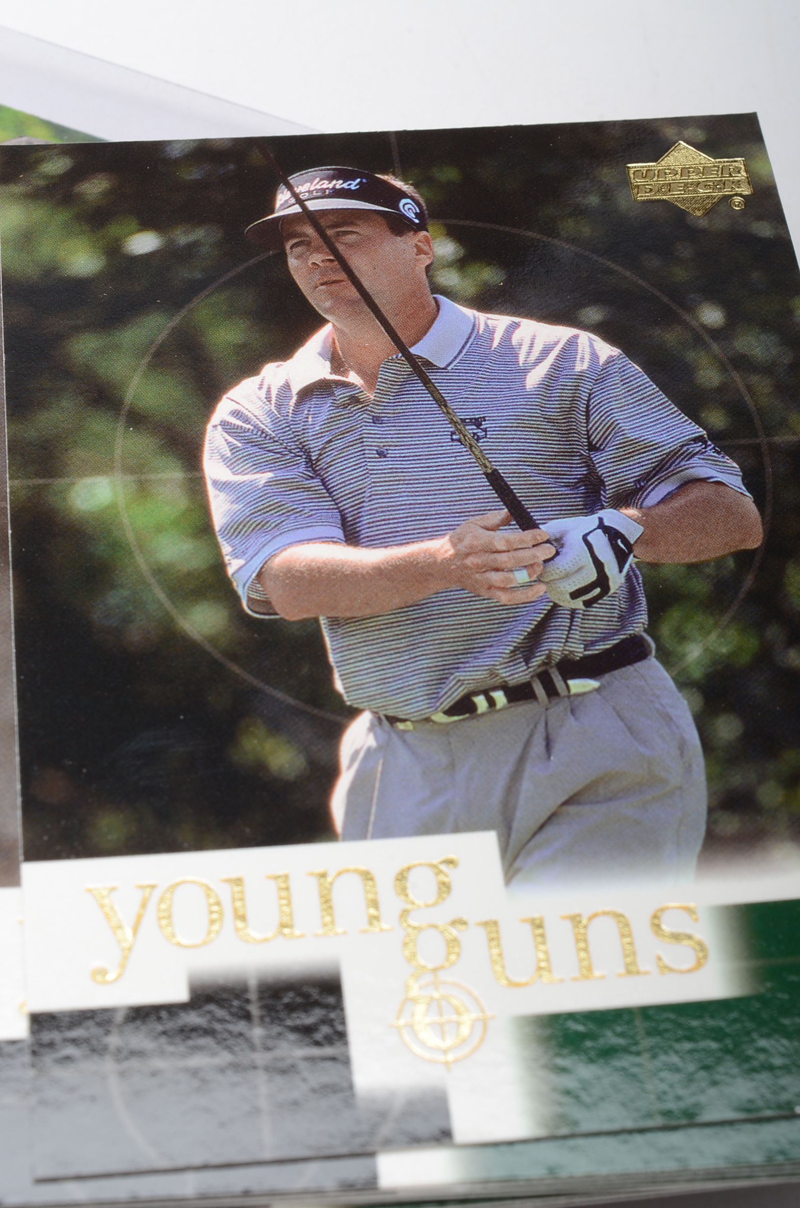 Three 2001 Upper Deck Golf Sets