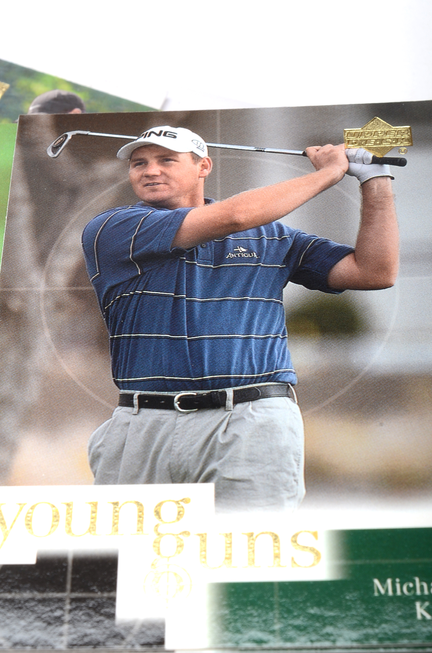 Three 2001 Upper Deck Golf Sets