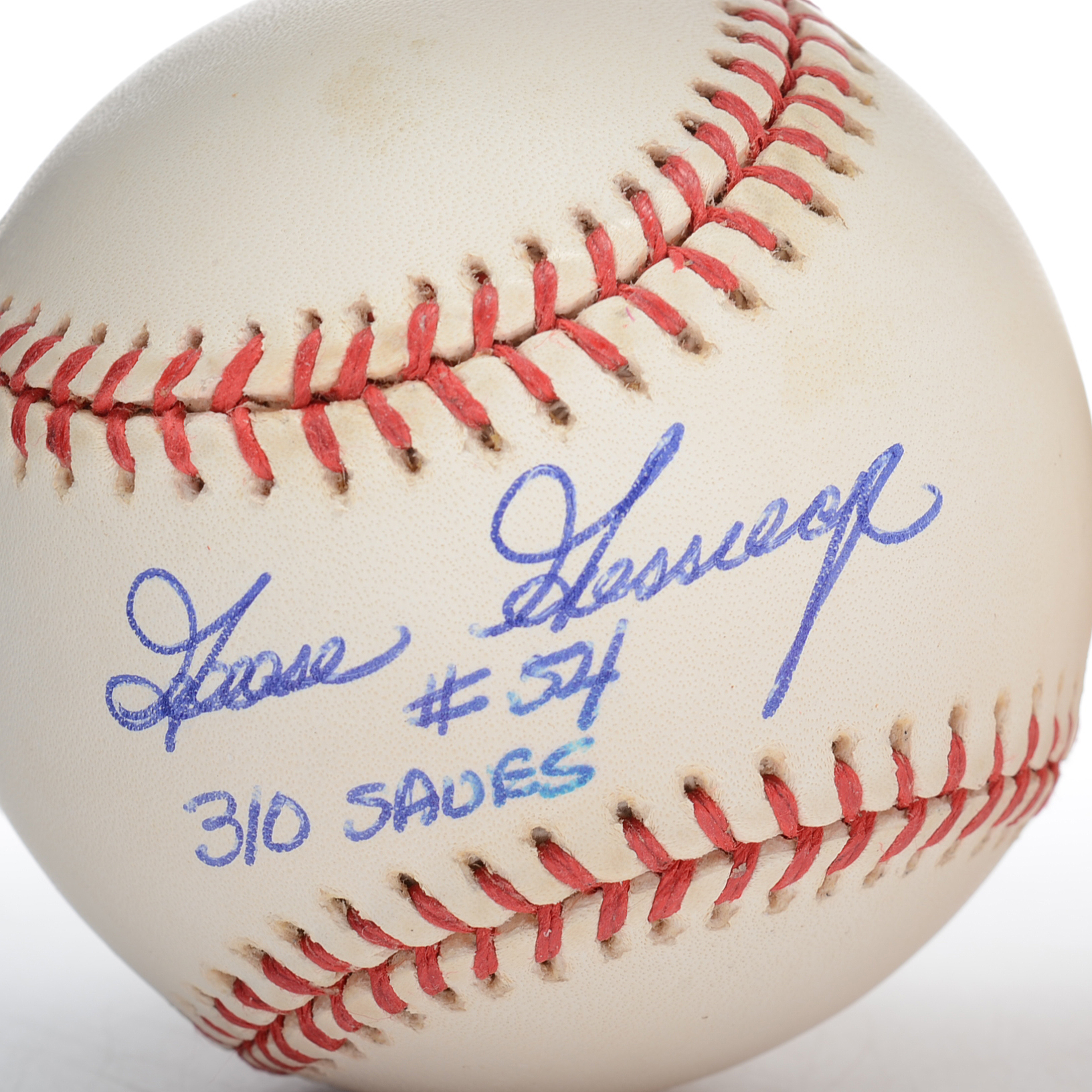 Perry and Gossage Signed Baseballs  COAs