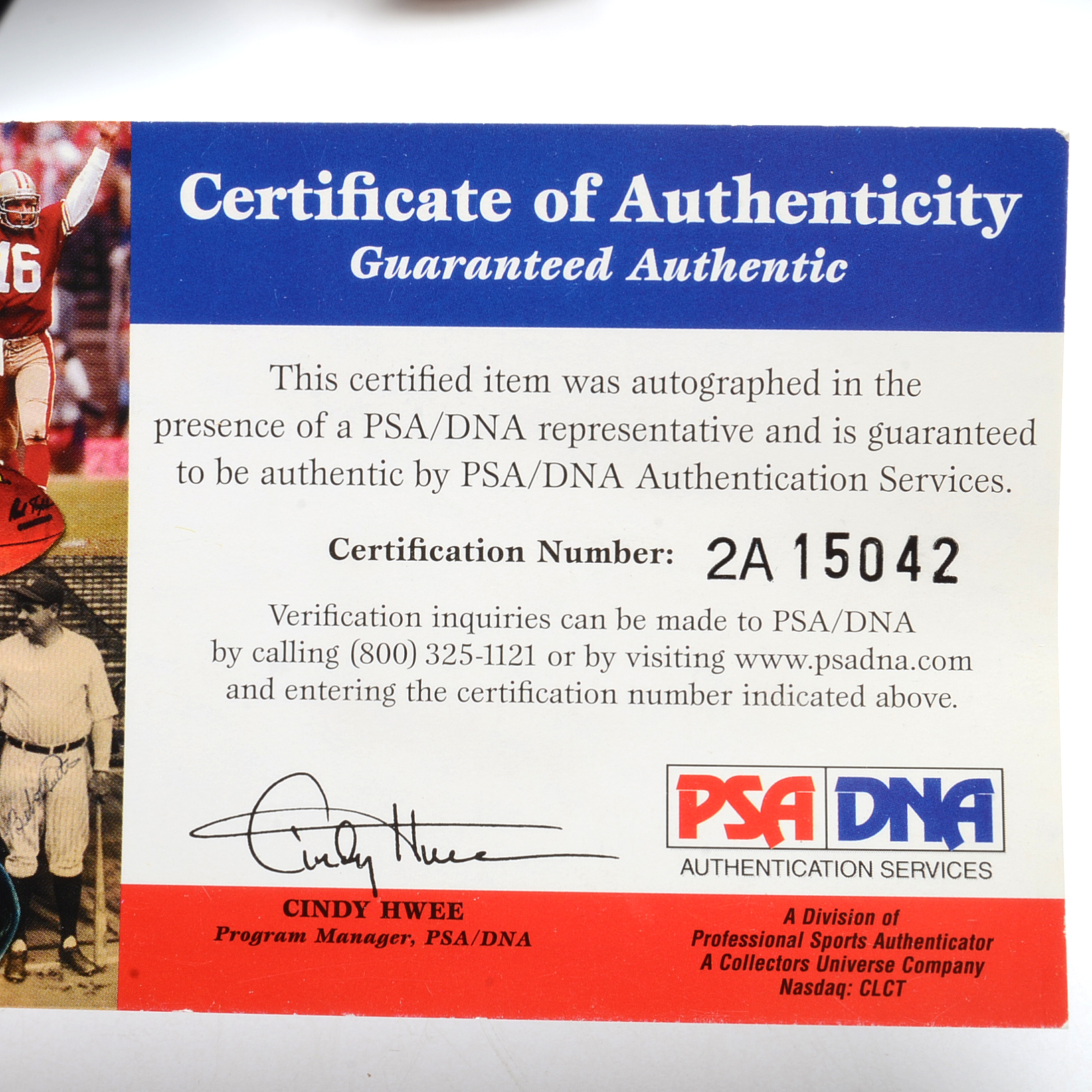 Perry and Gossage Signed Baseballs  COAs