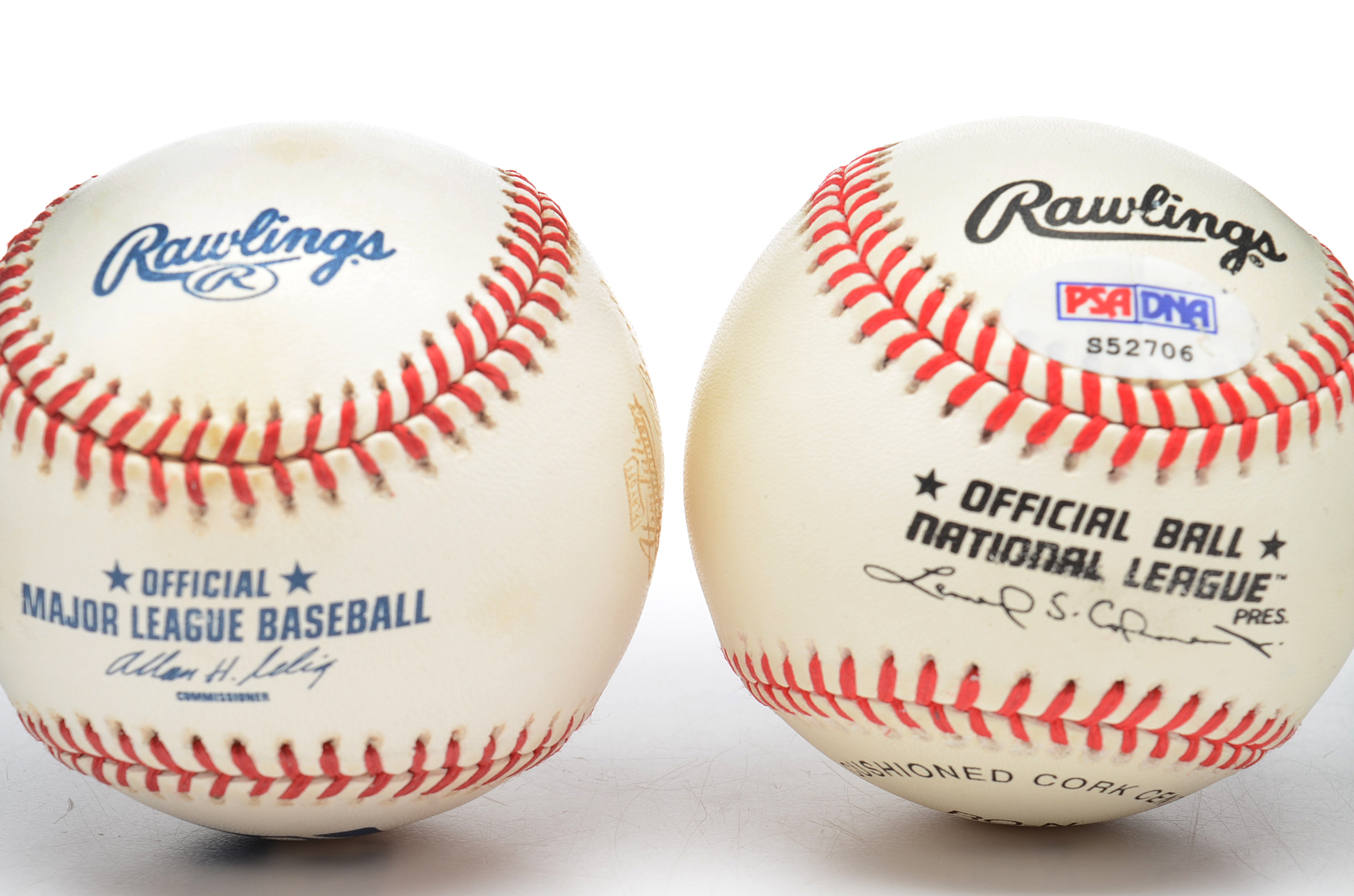 Zimmer and Shuba Signed Baseballs