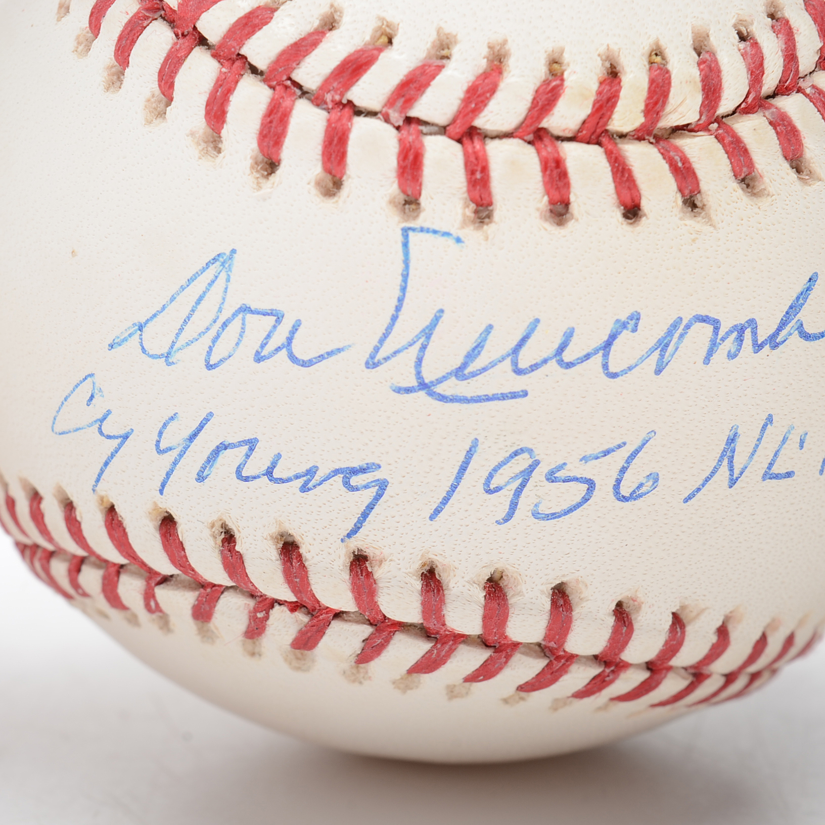 Newcombe and Erskine Signed Baseballs