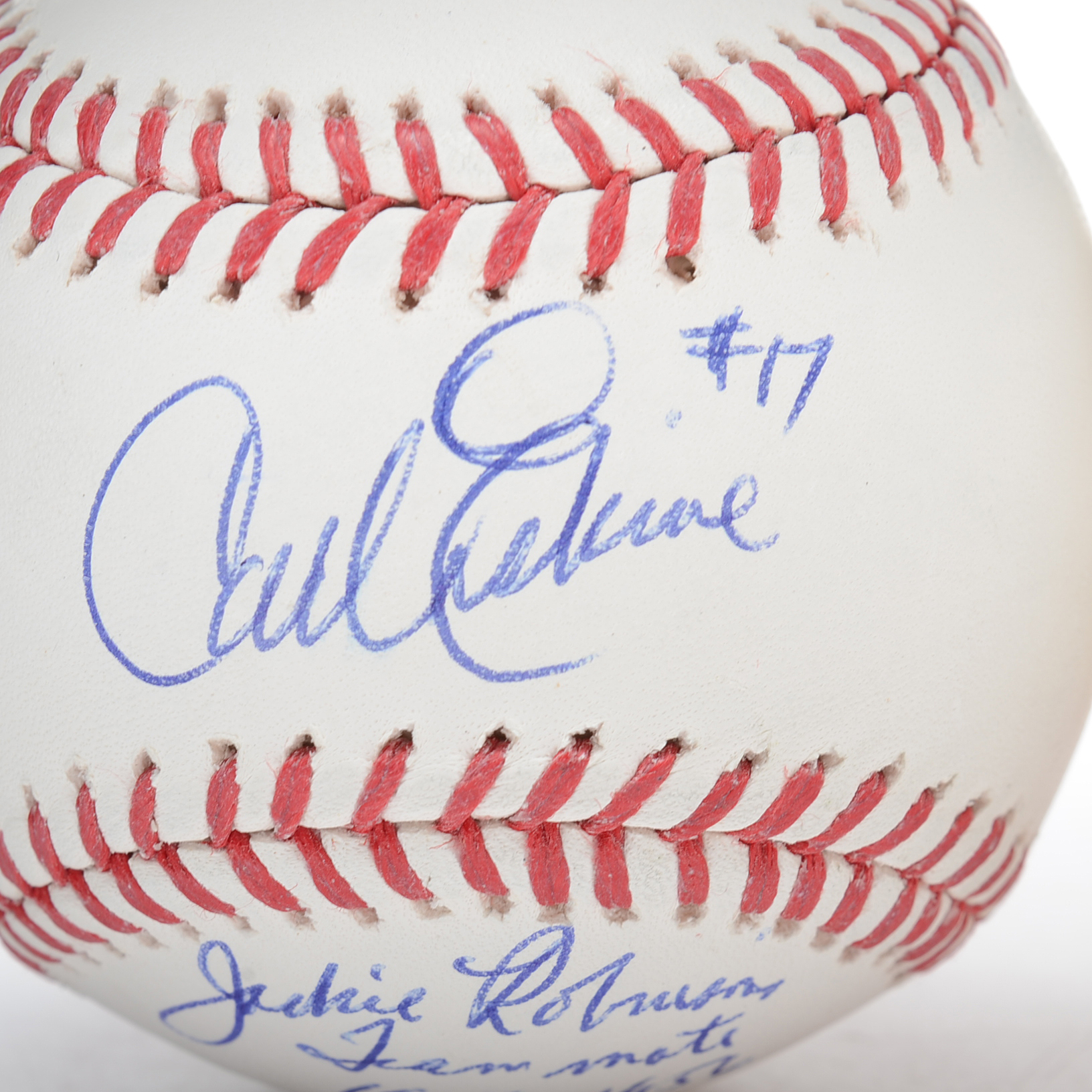 Newcombe and Erskine Signed Baseballs