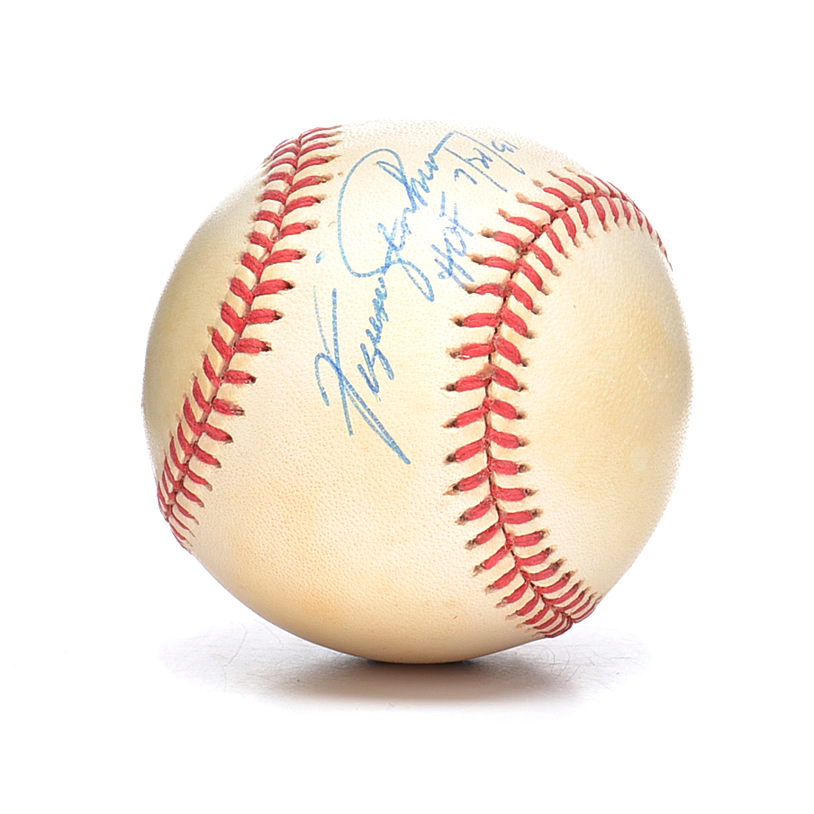 Ferguson Jenkins Signed Baseball  COA