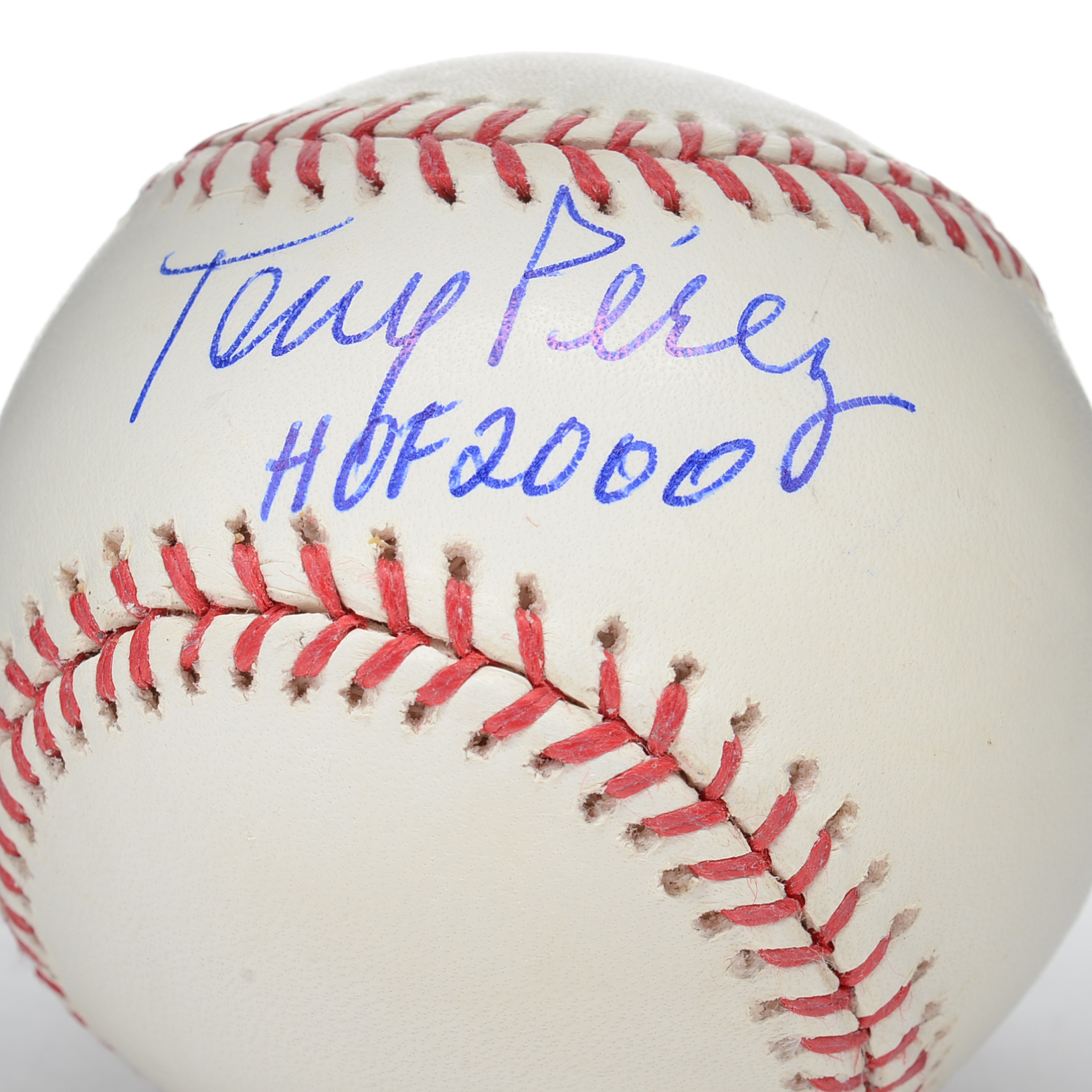 Tony Perez Autographed Baseball  COA