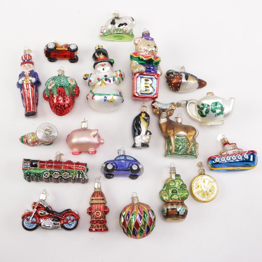 "Old World Christmas" Tree Ornaments