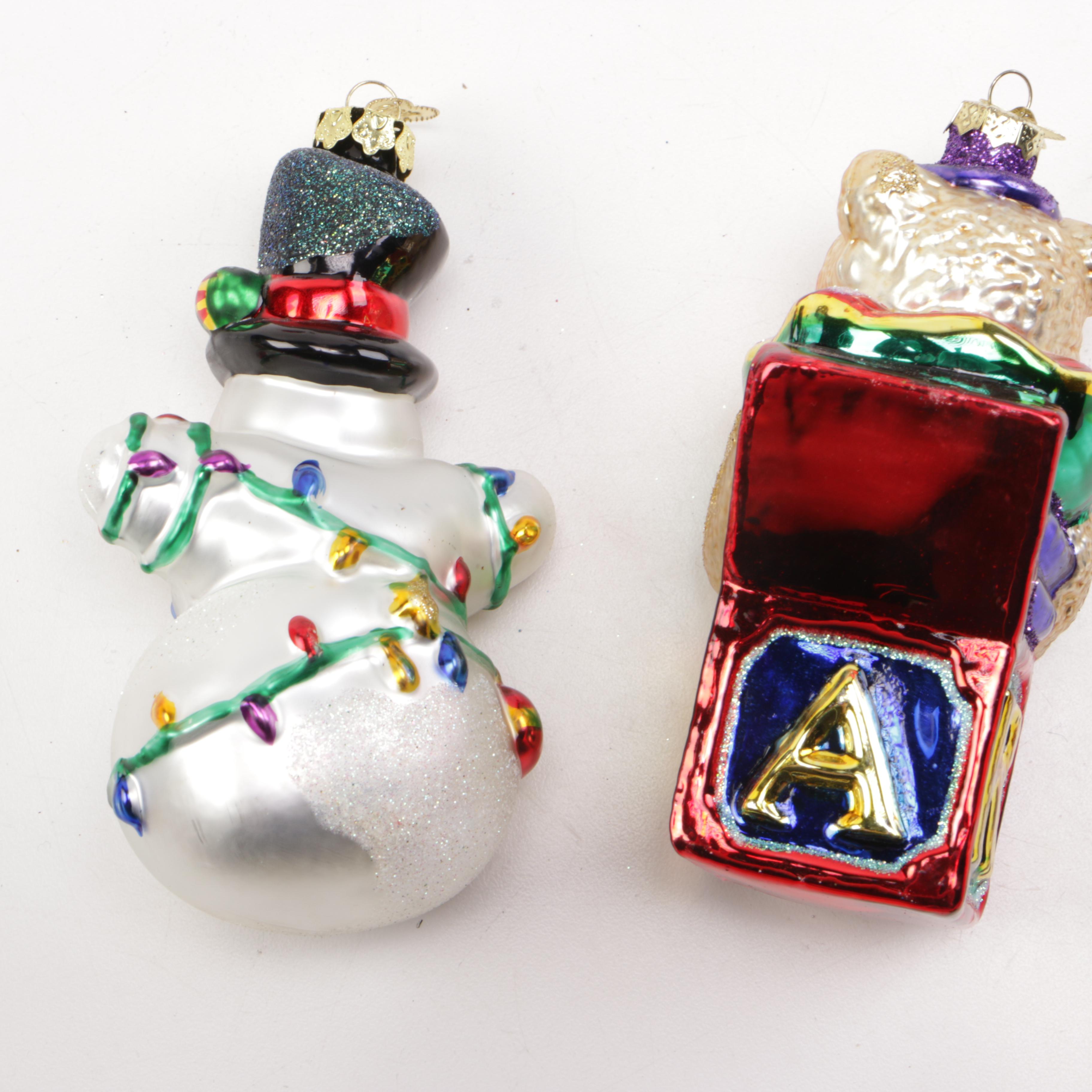 "Old World Christmas" Tree Ornaments