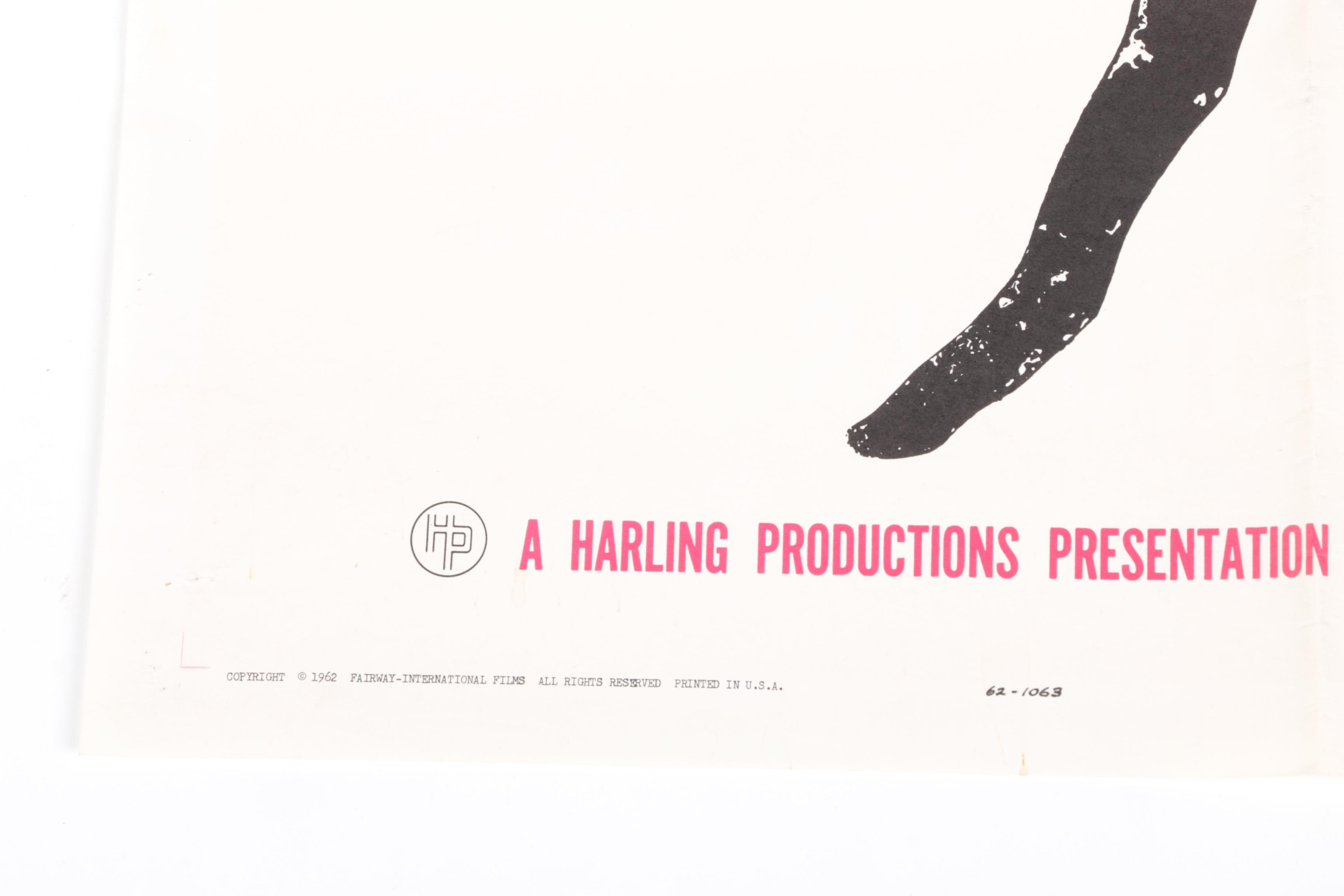 Original Film Posters with Production Stills and Lobby Cards