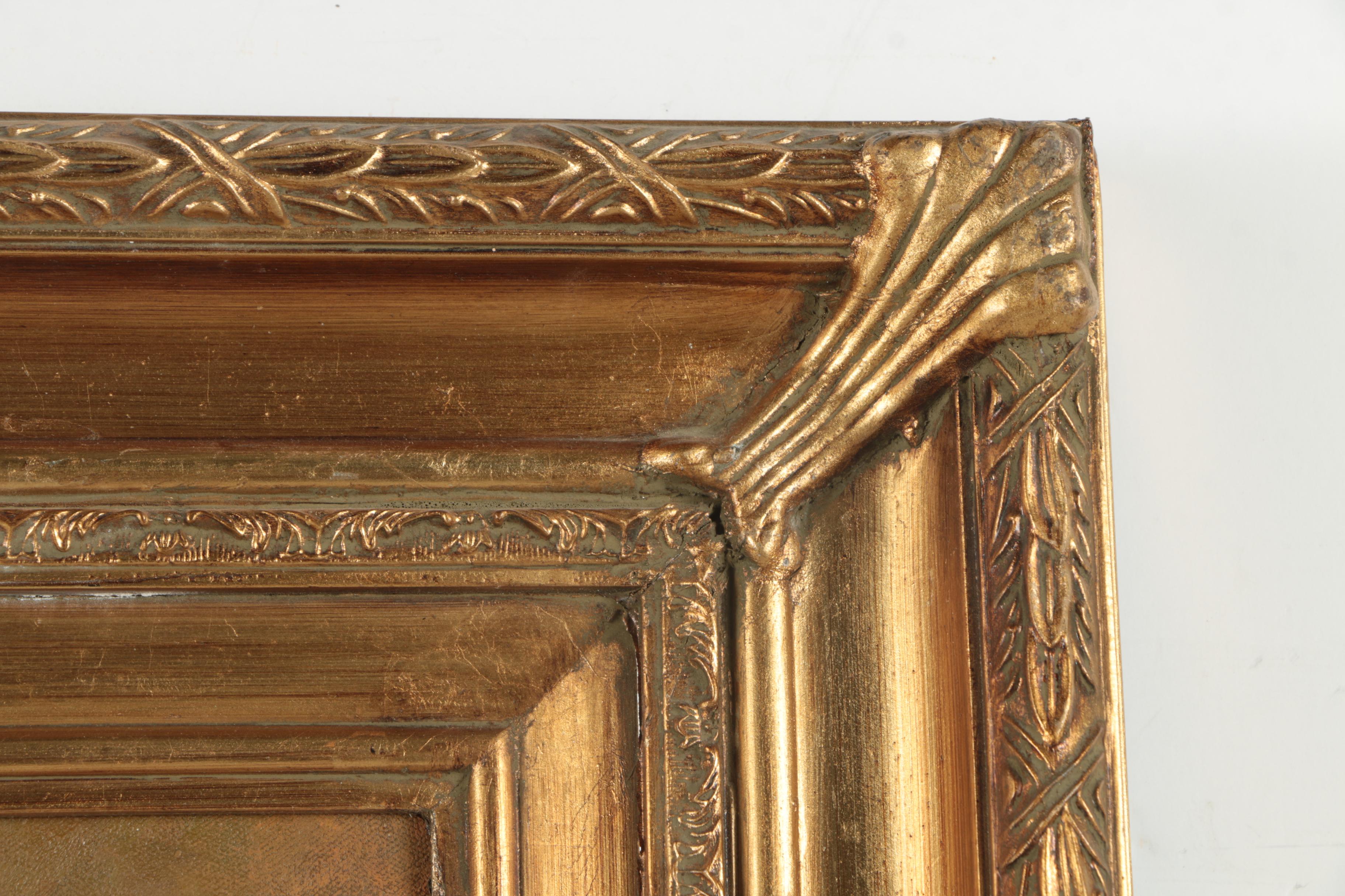 Oil Painting on Canvas of Musician