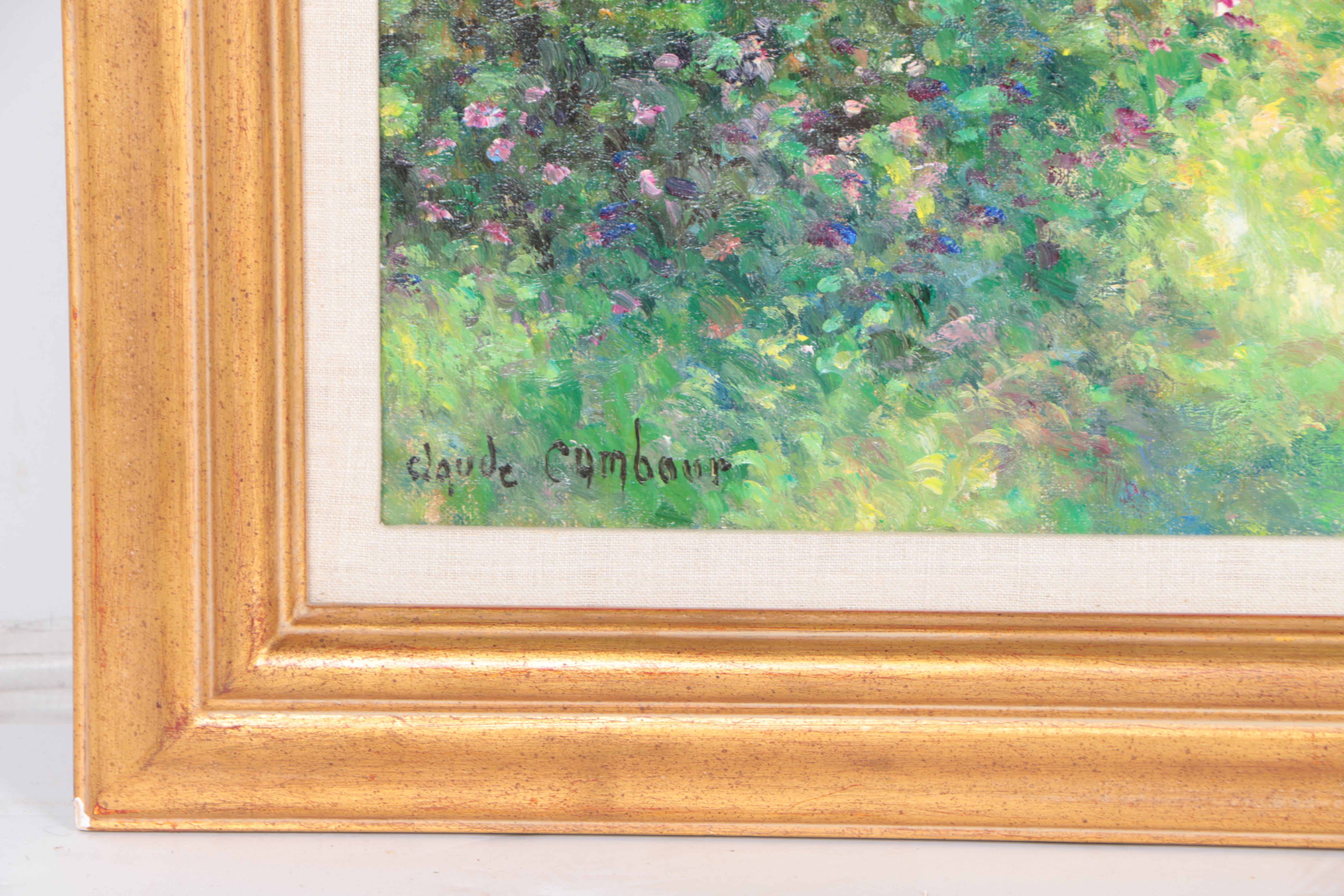 Claude Cambour Oil Painting on Canvas Landscape