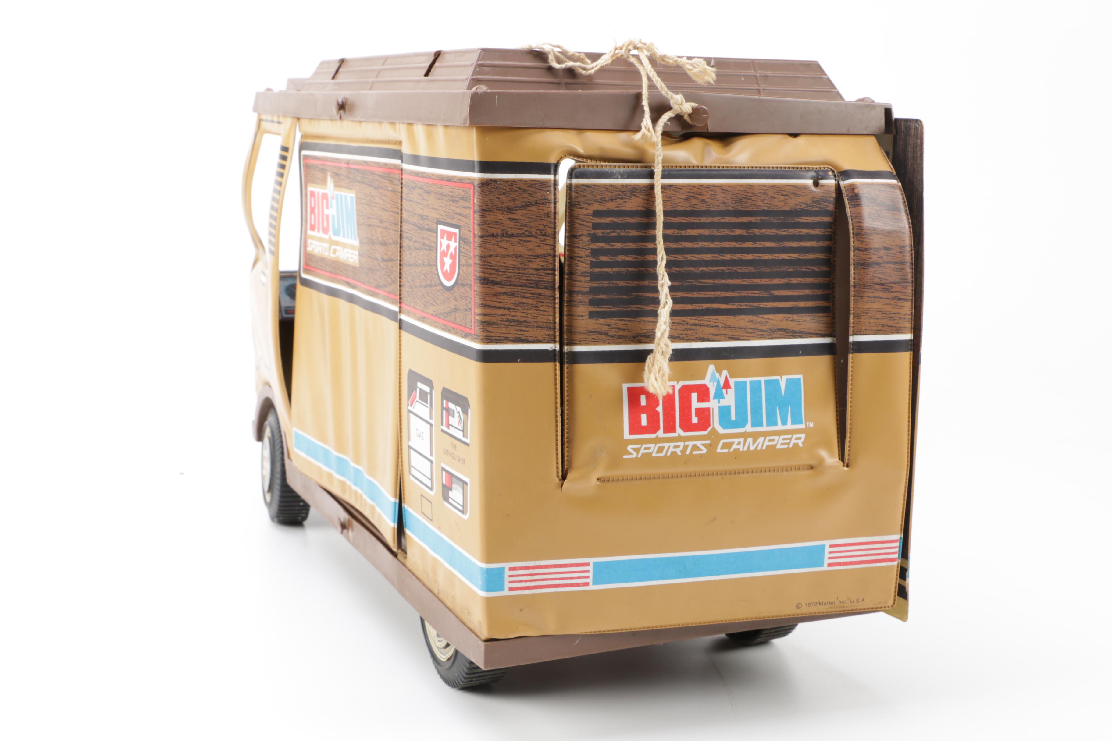 "Big Jim" Sports Camper Toy Set