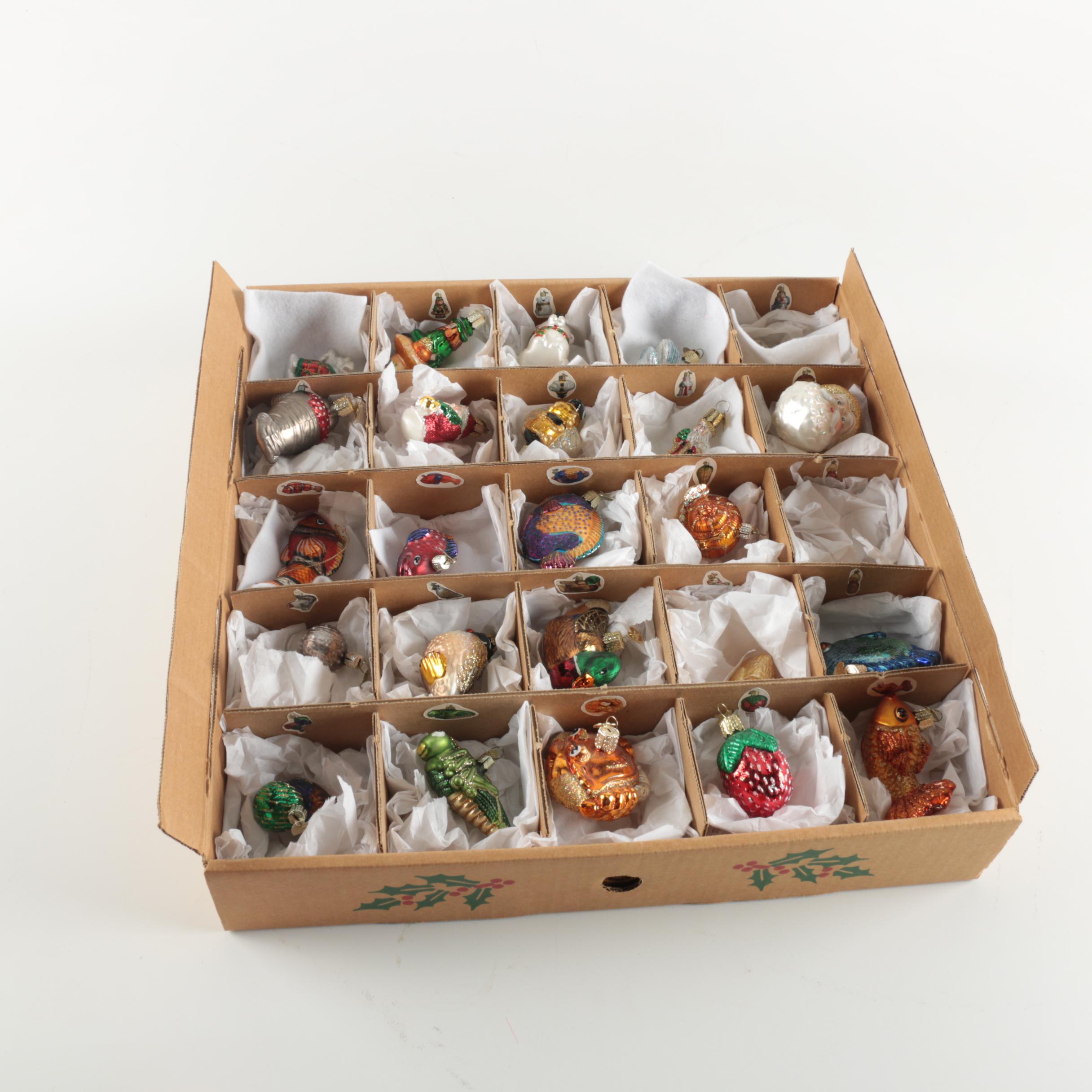 Old World Christmas Ornament Assortment