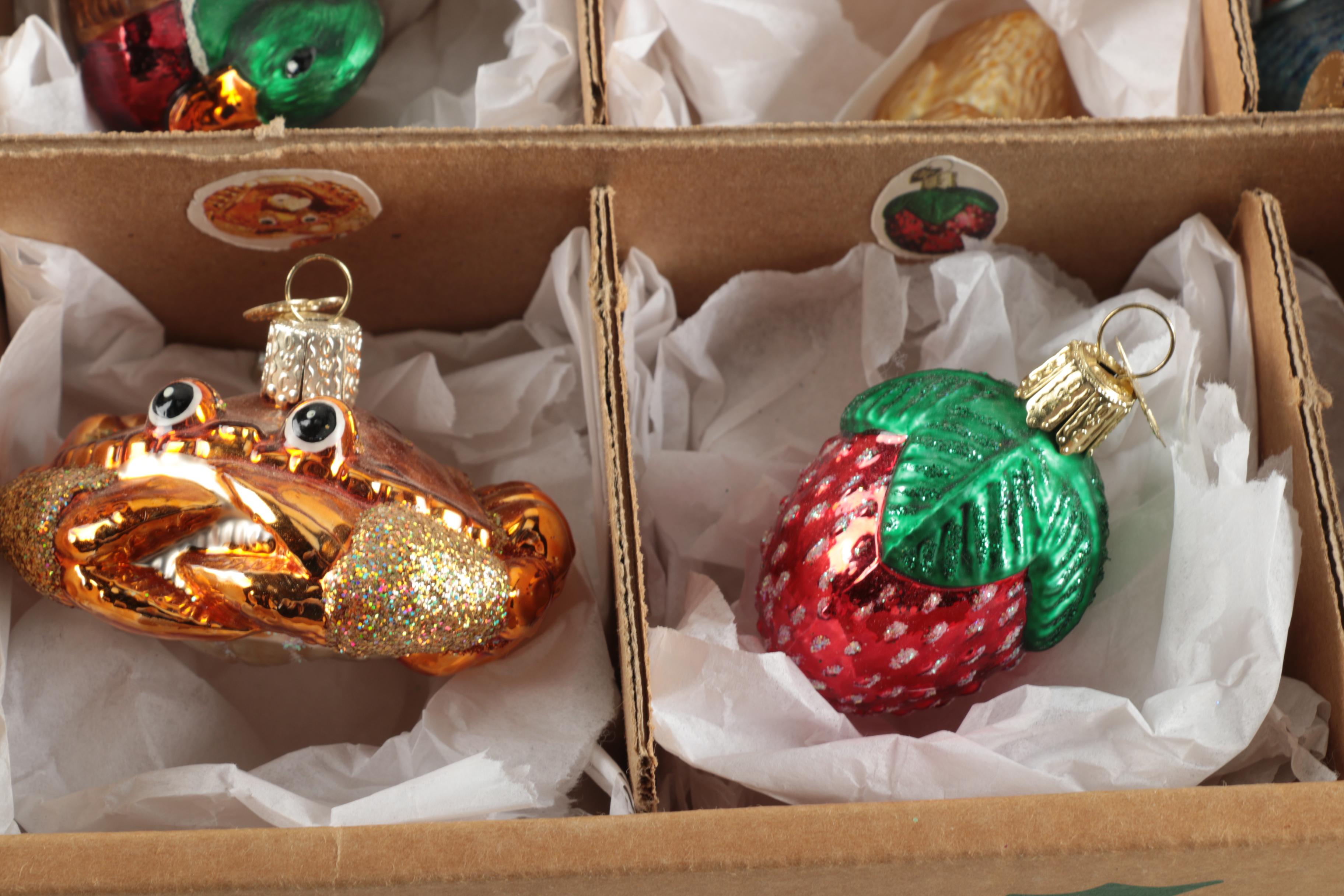 Old World Christmas Ornament Assortment