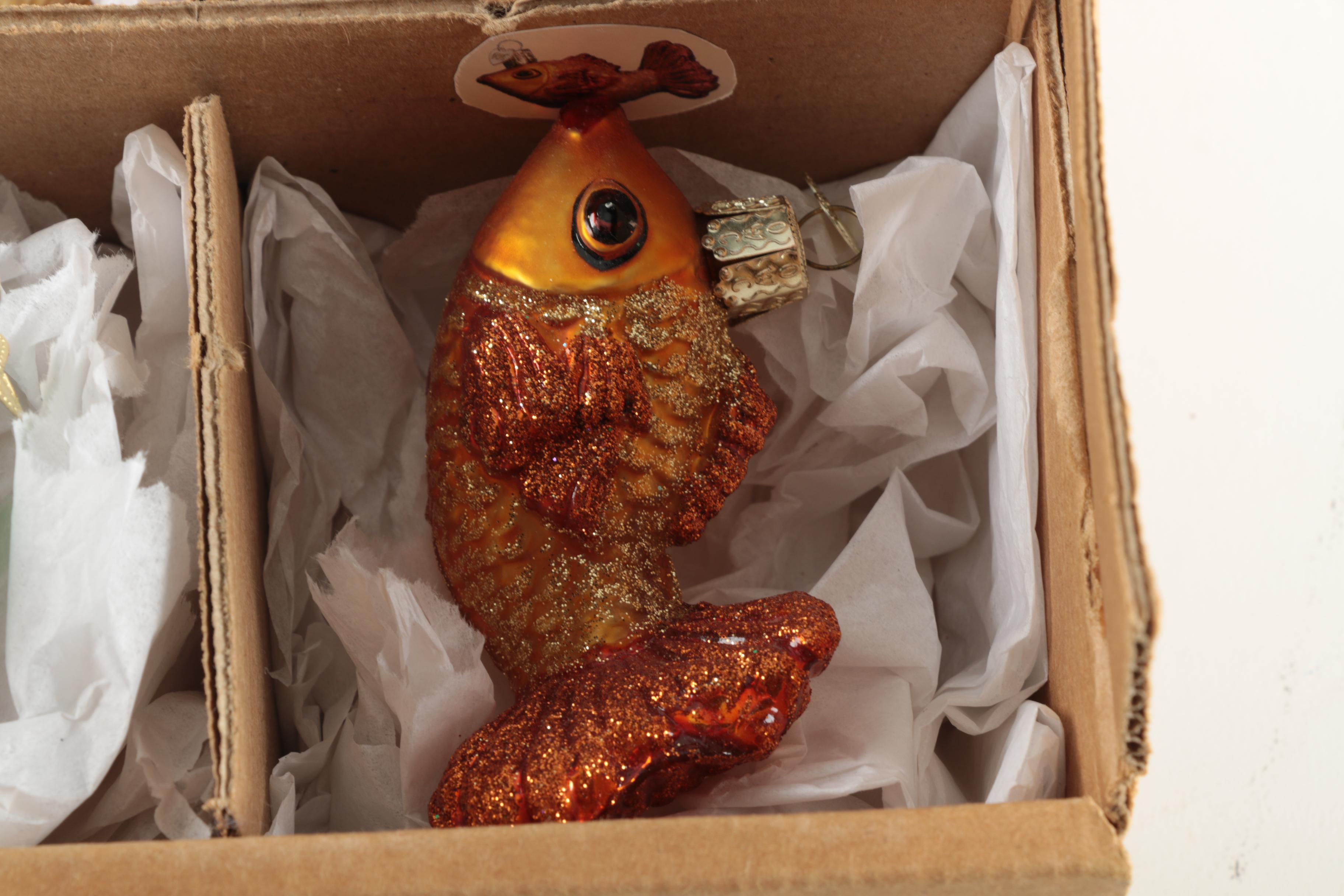 Old World Christmas Ornament Assortment