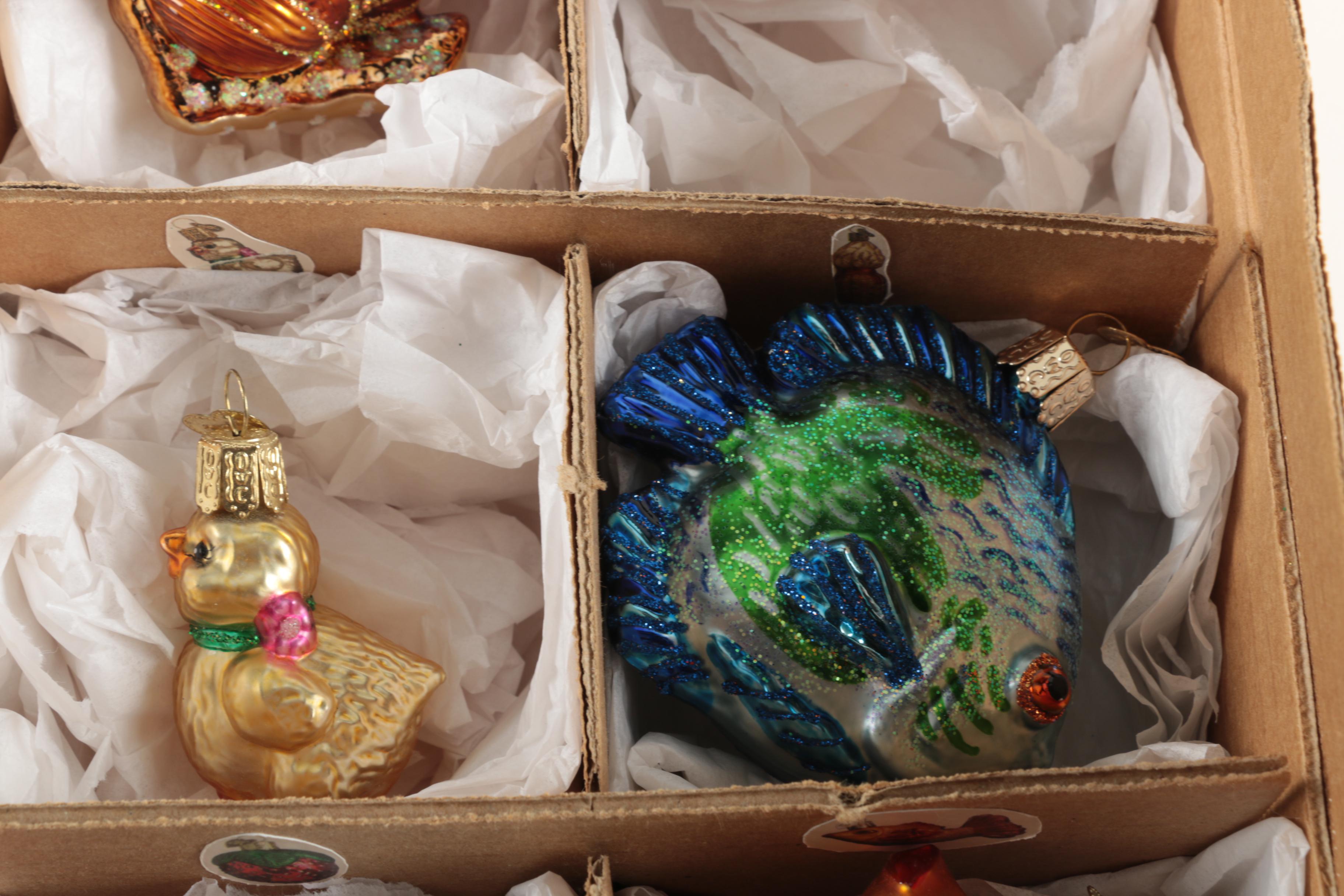 Old World Christmas Ornament Assortment
