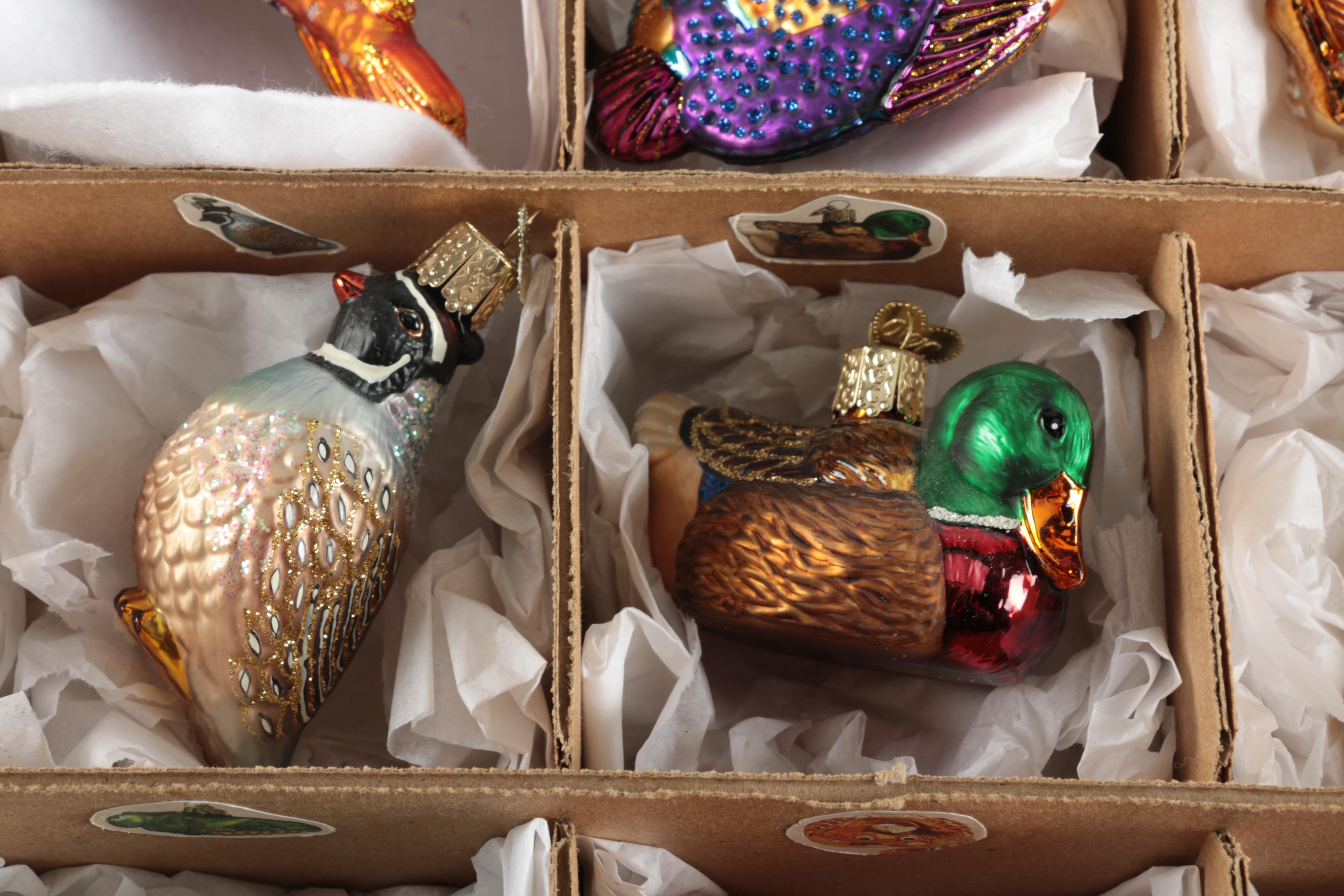 Old World Christmas Ornament Assortment