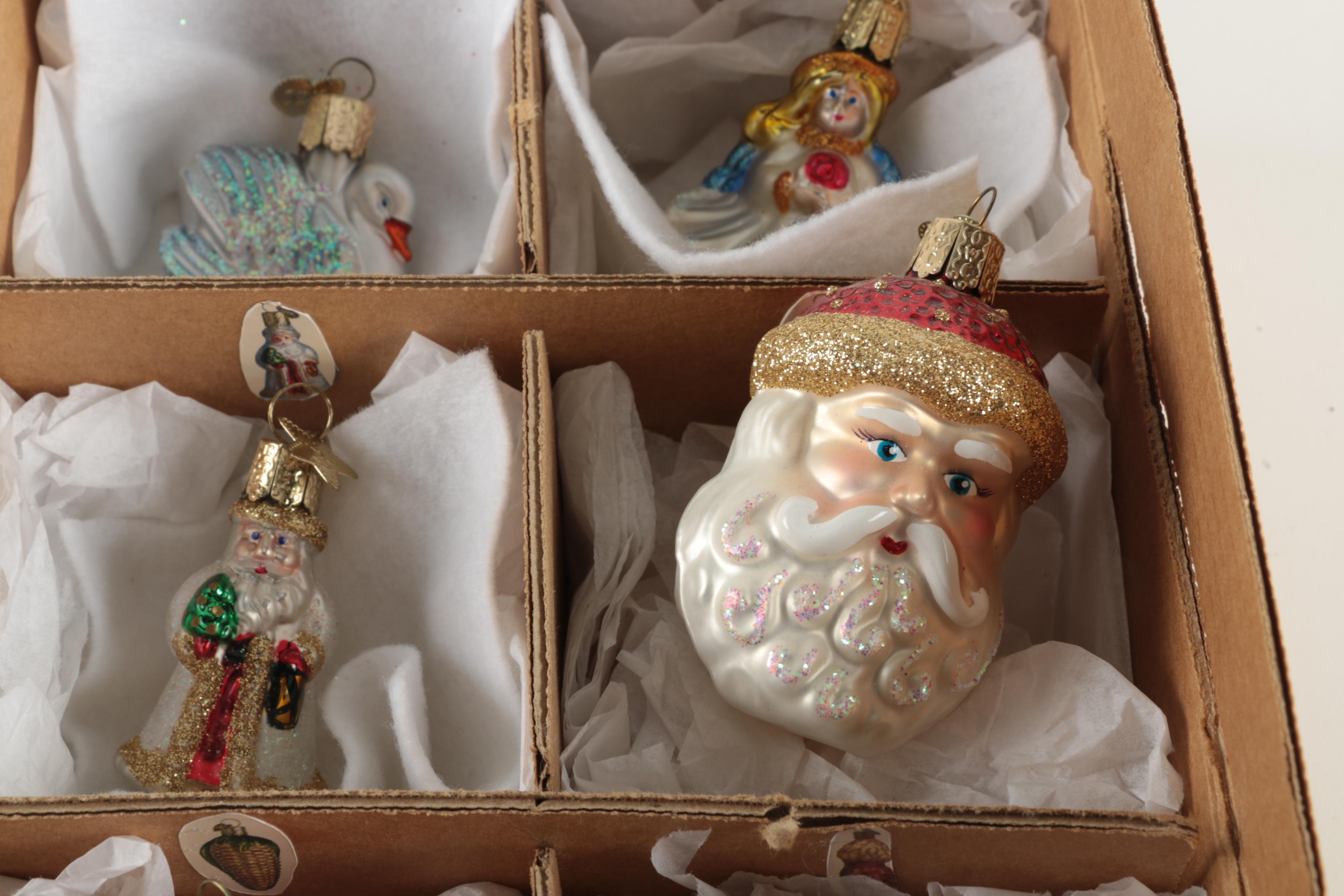 Old World Christmas Ornament Assortment