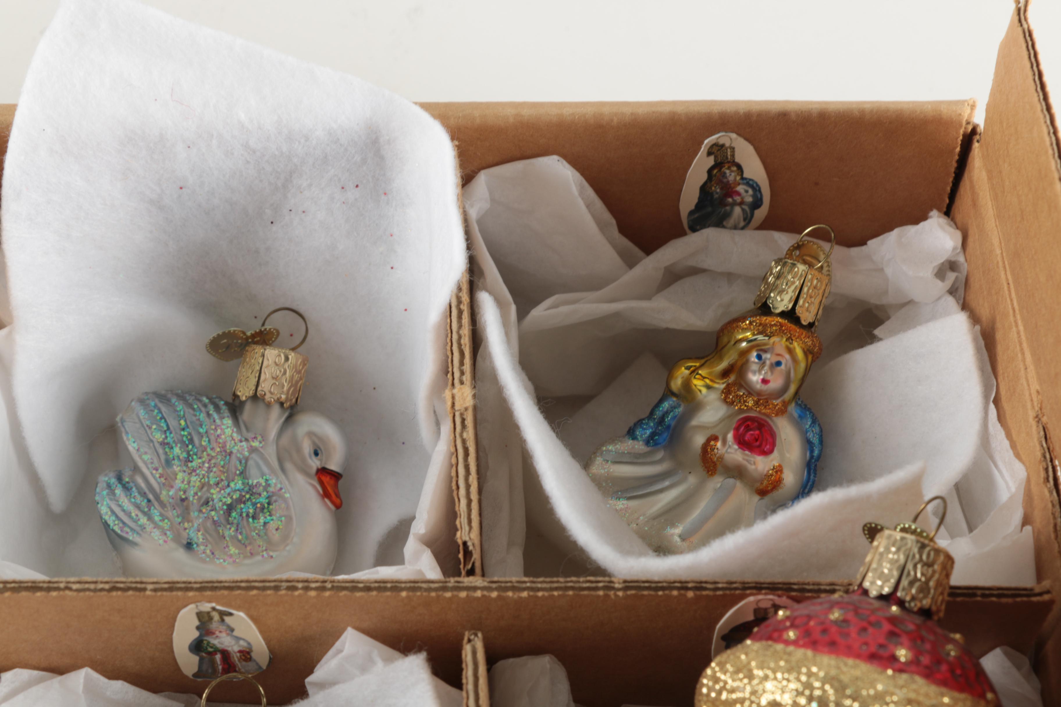 Old World Christmas Ornament Assortment