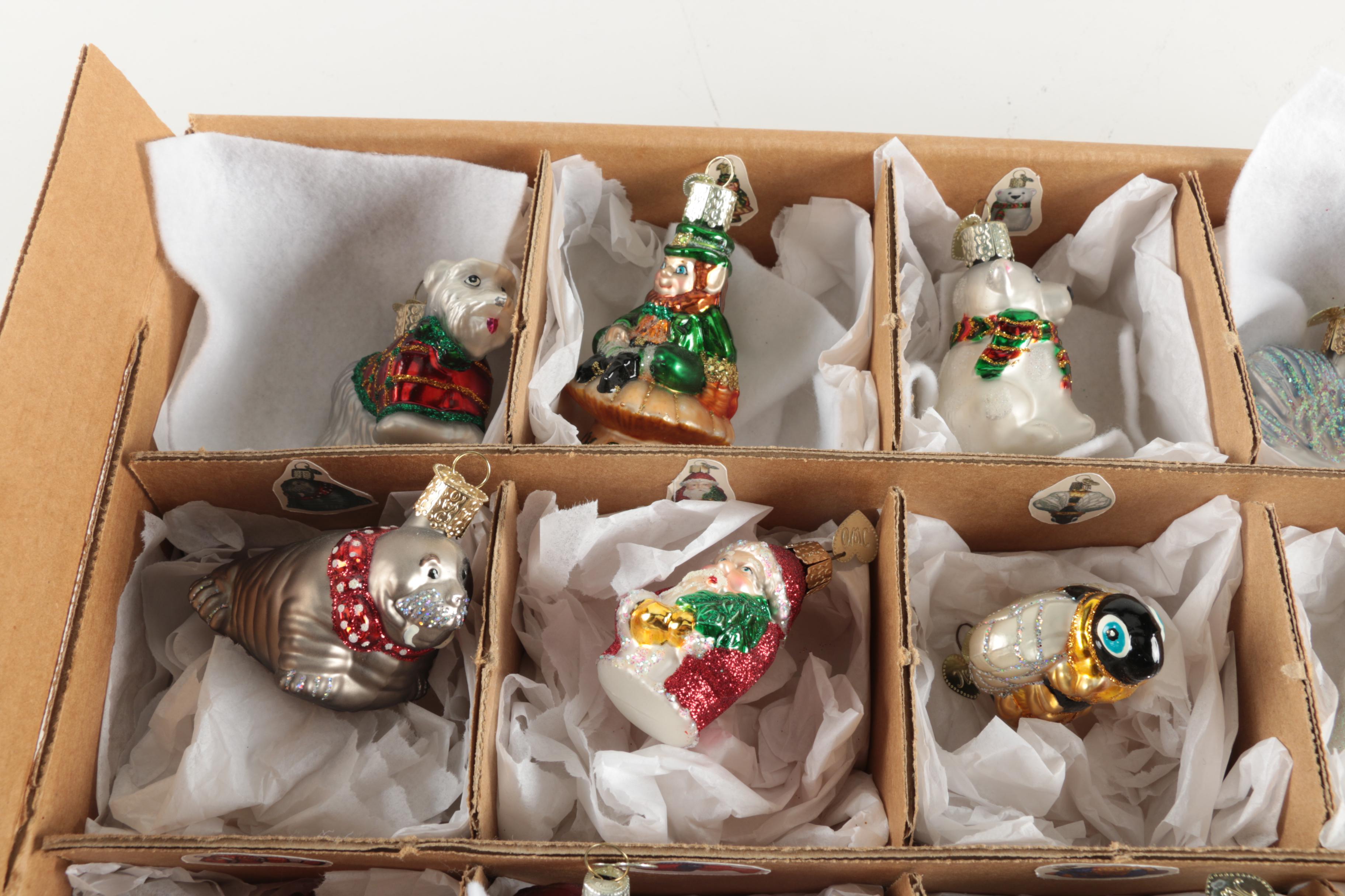 Old World Christmas Ornament Assortment