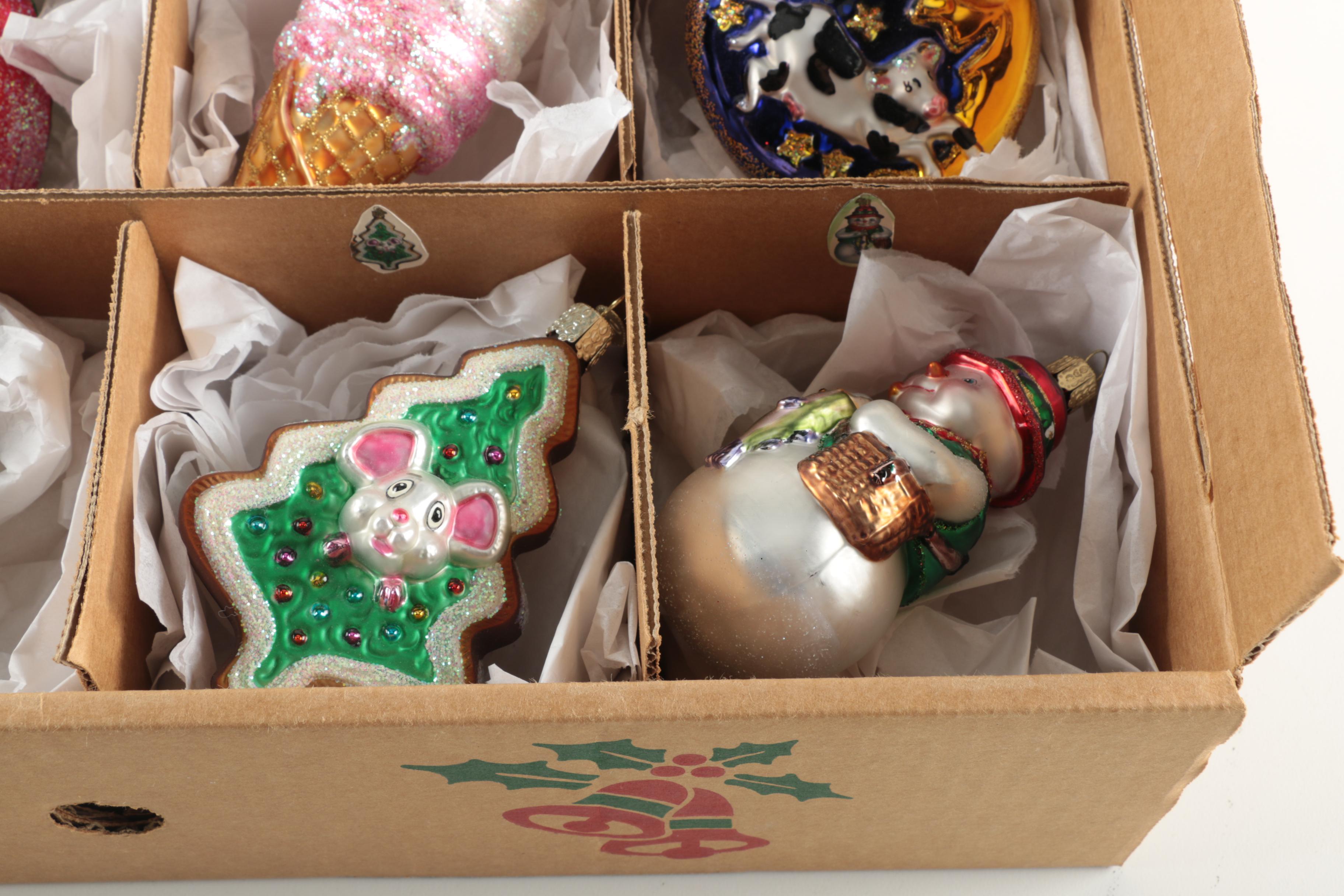 Old World Christmas Glass Ornament Collection