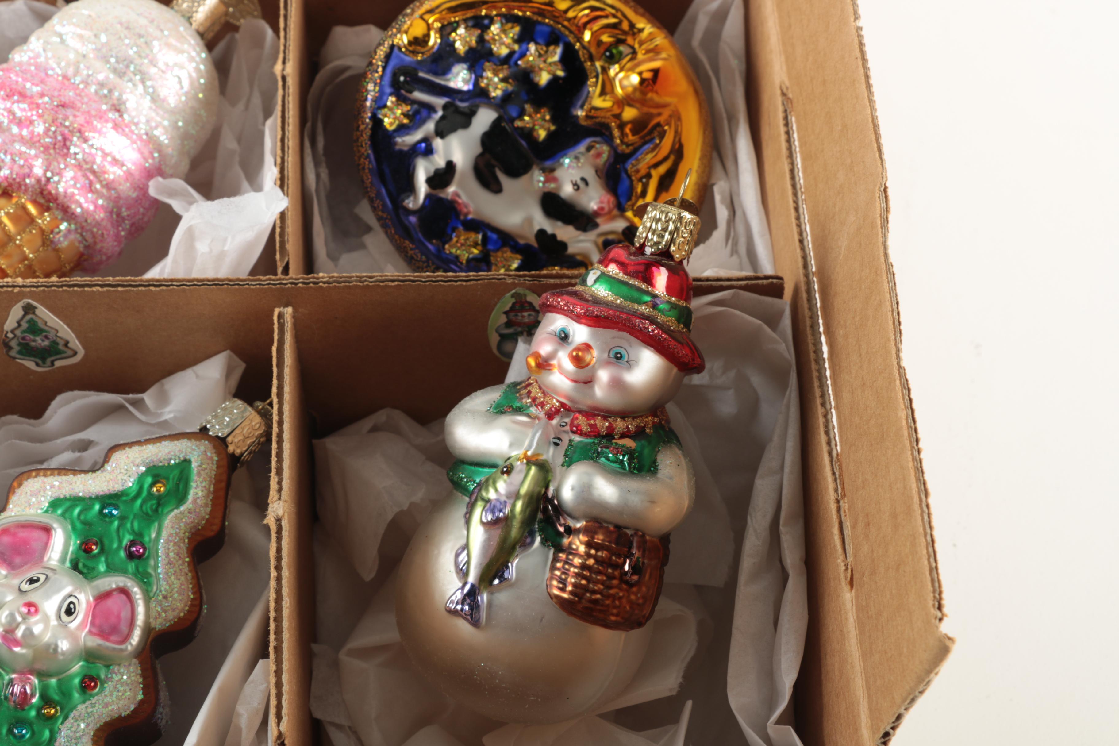 Old World Christmas Glass Ornament Collection