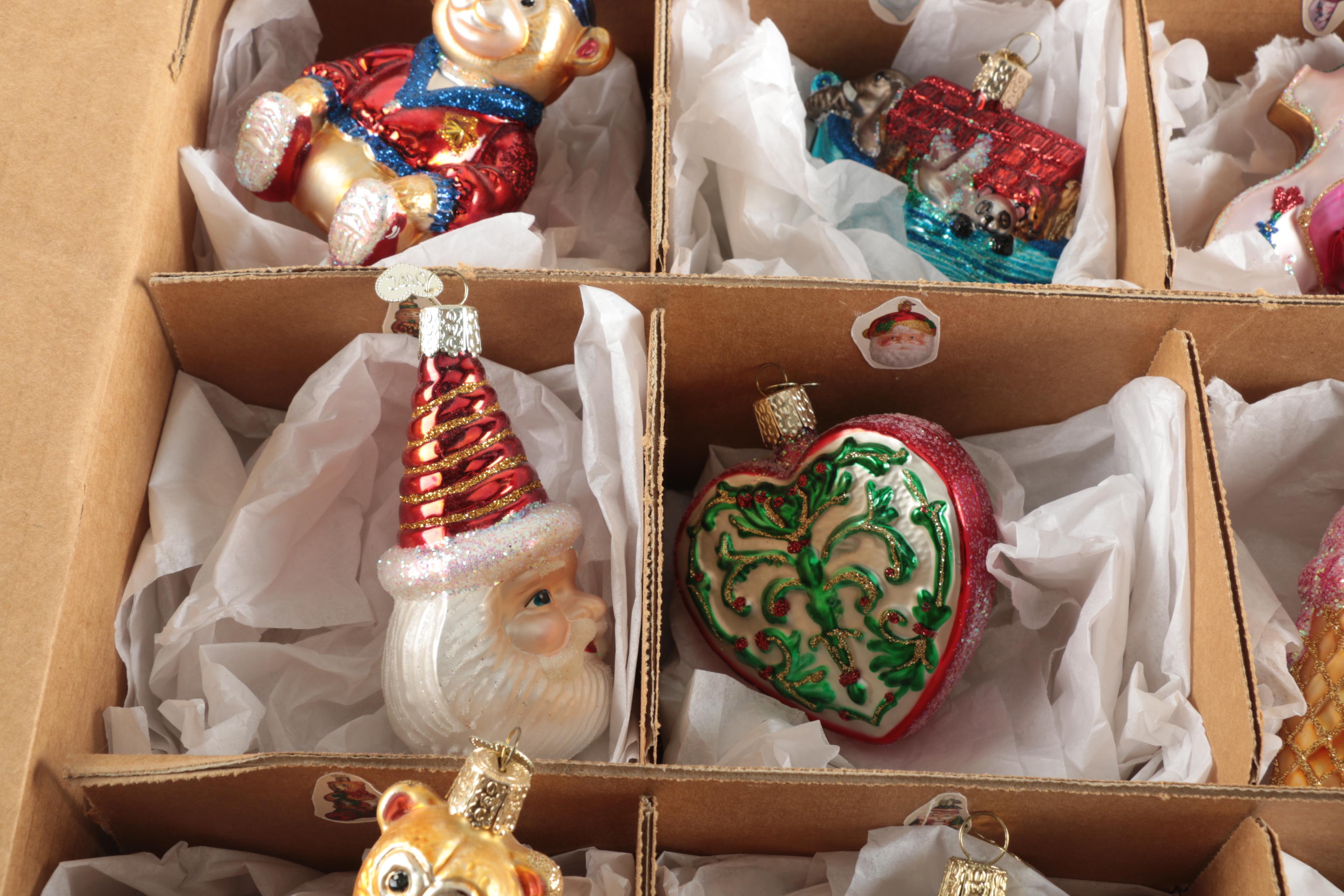 Old World Christmas Glass Ornament Collection