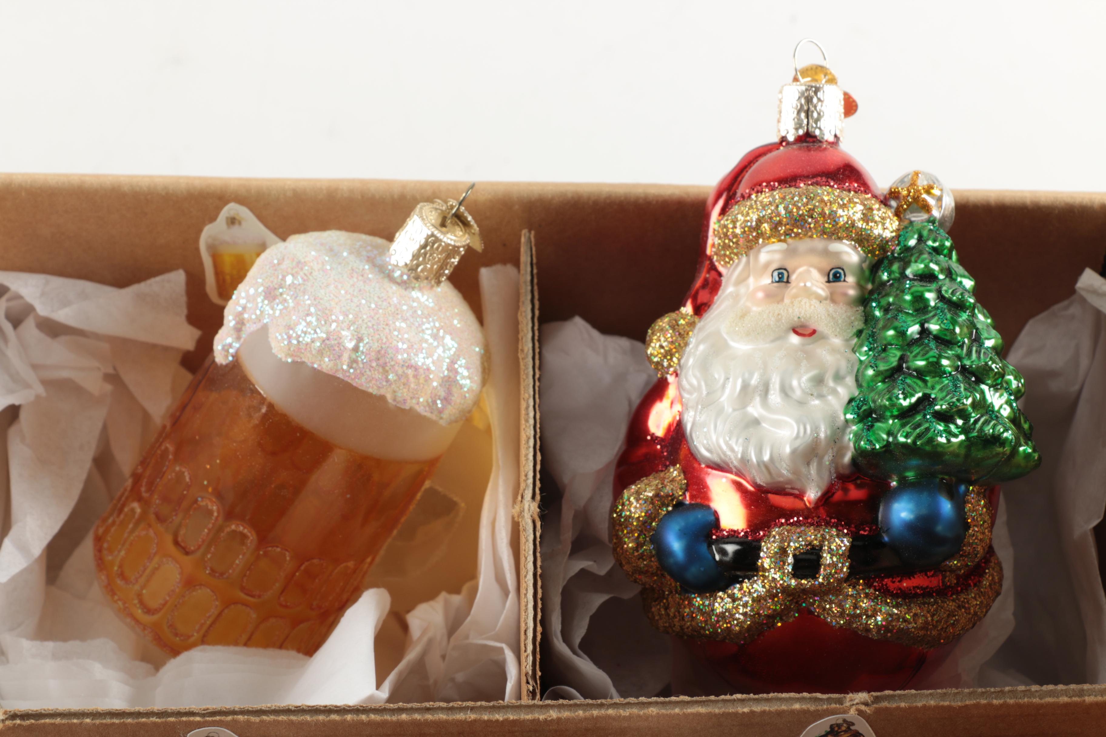 Old World Christmas Glass Ornament Collection