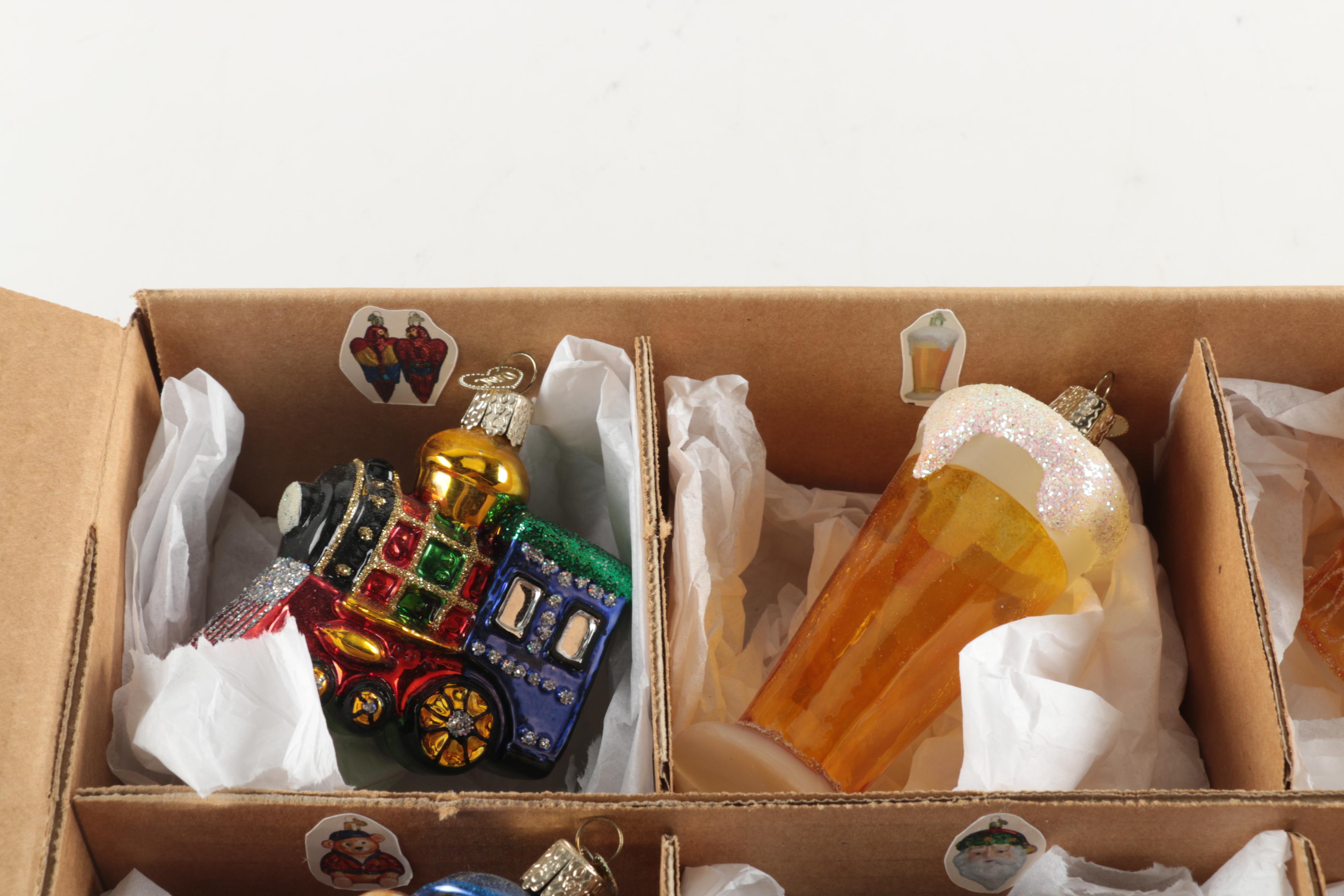 Old World Christmas Glass Ornament Collection
