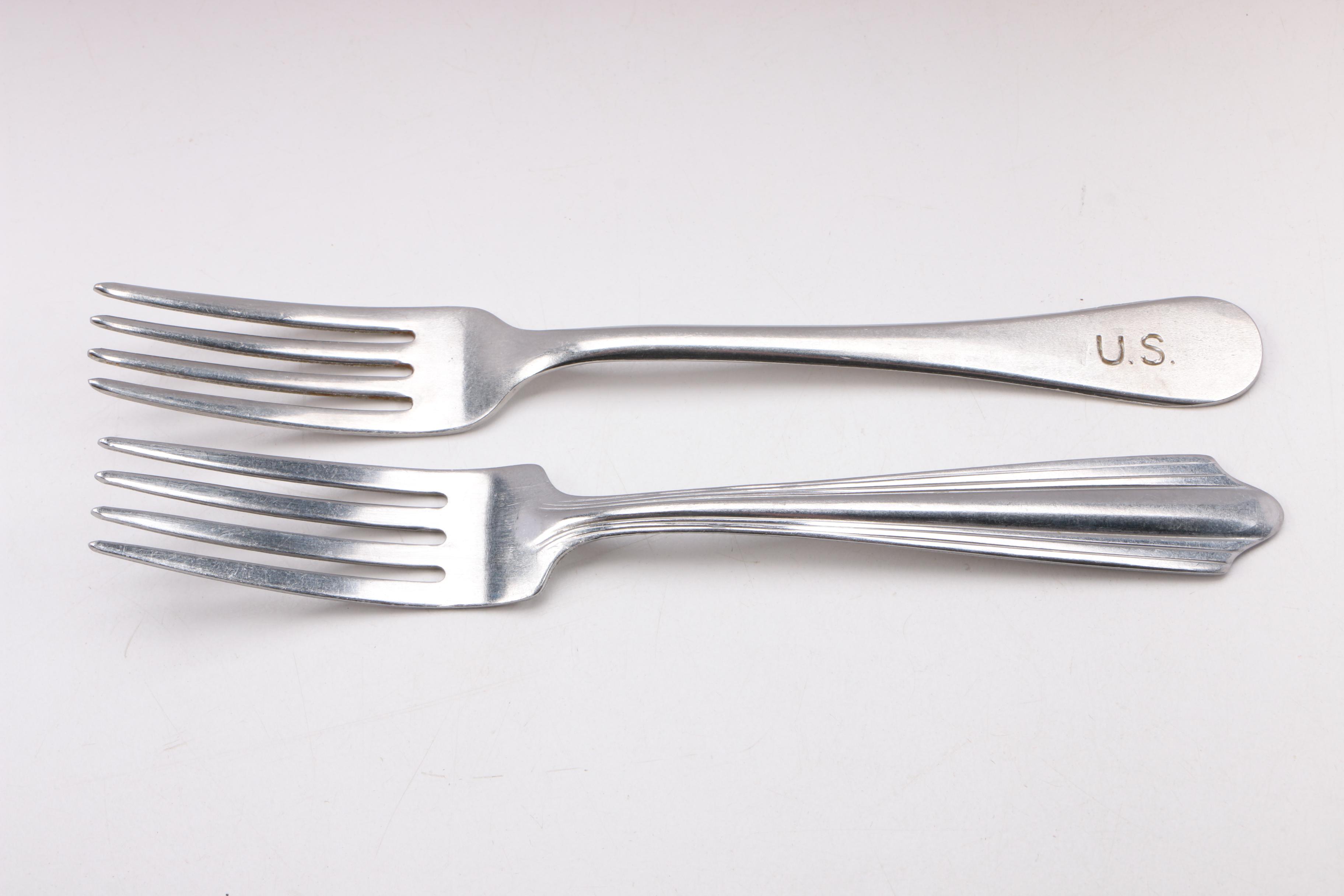 Wm. Rogers & Son Silver Plate "Gardenia" and Assorted Stainless Flatware