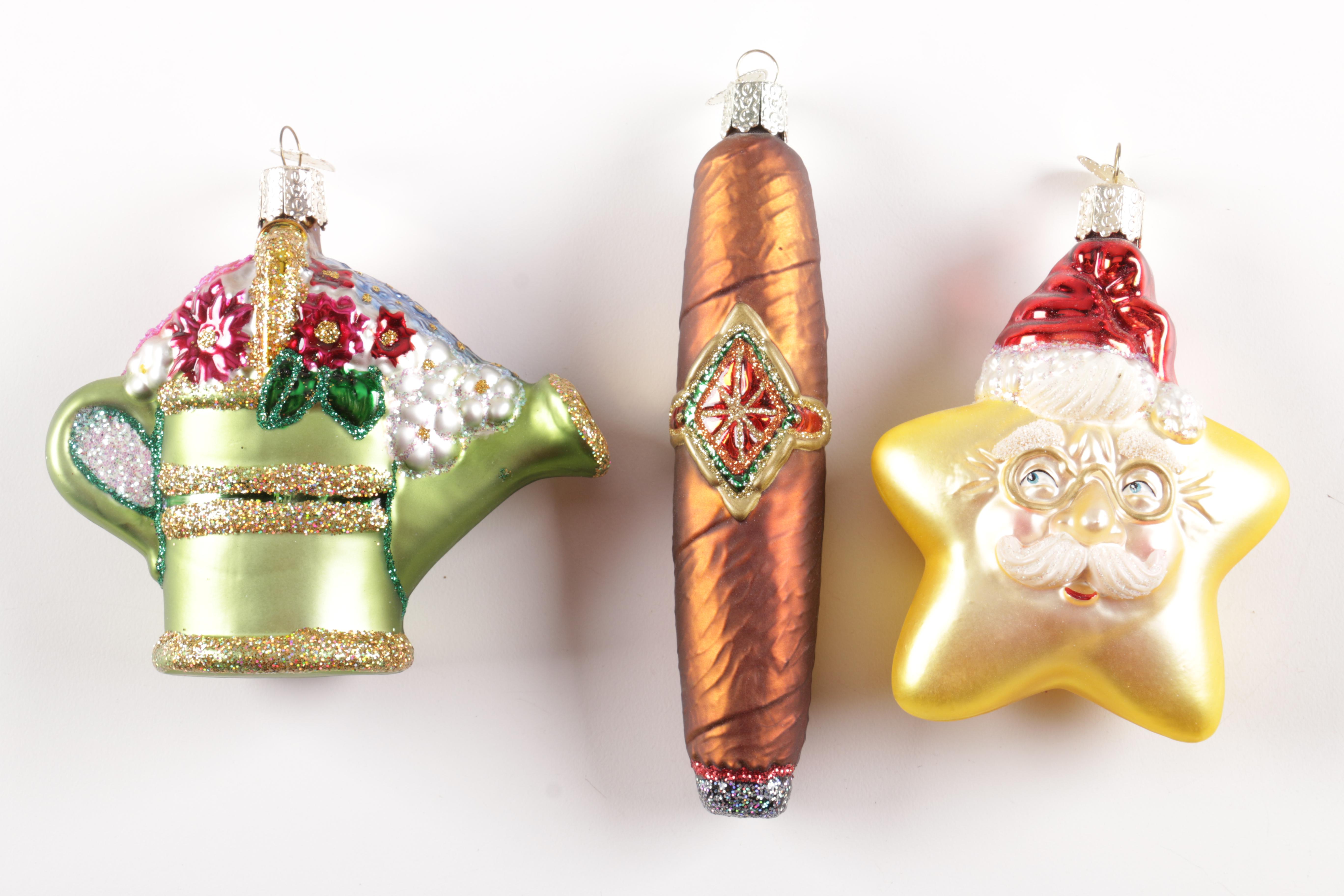 Old World Christmas Glass Ornament Collection