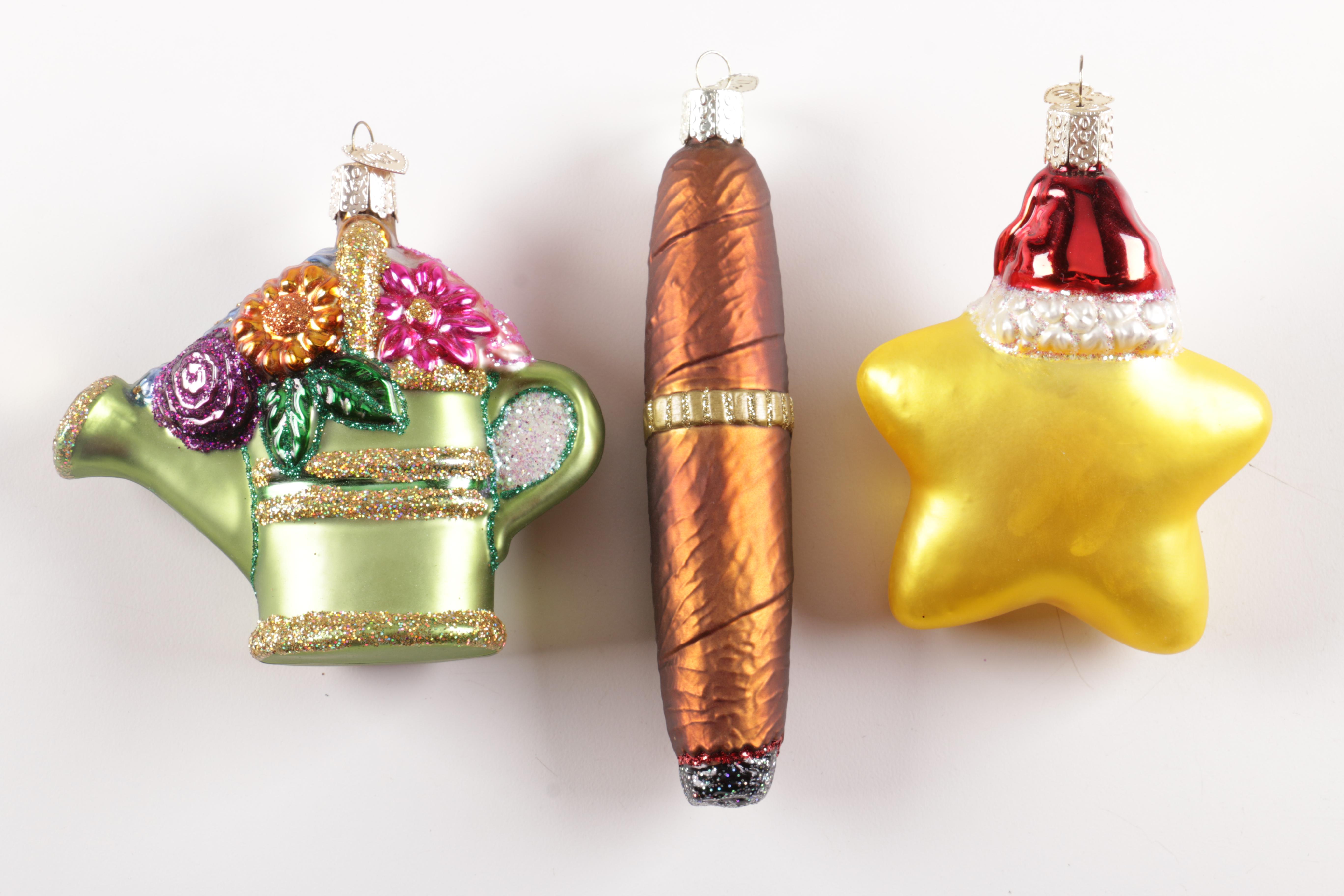 Old World Christmas Glass Ornament Collection