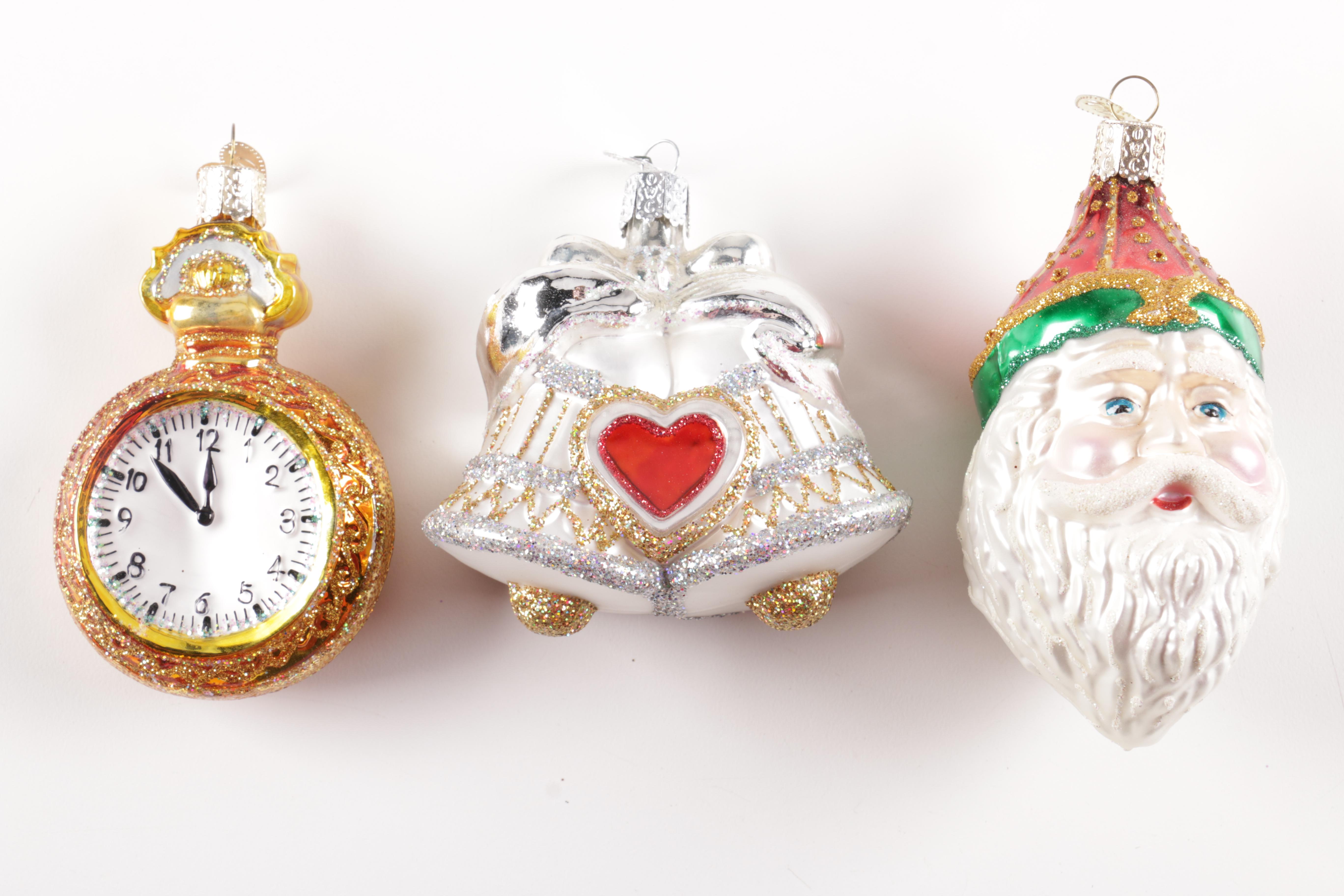Old World Christmas Glass Ornament Collection